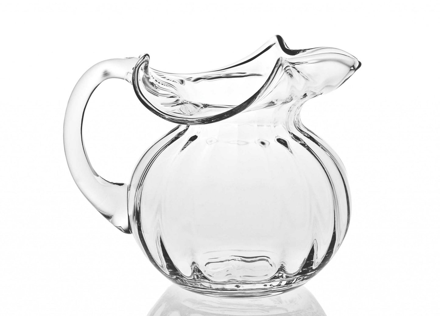 Mouth Blown Glass Pitcher 42 Oz