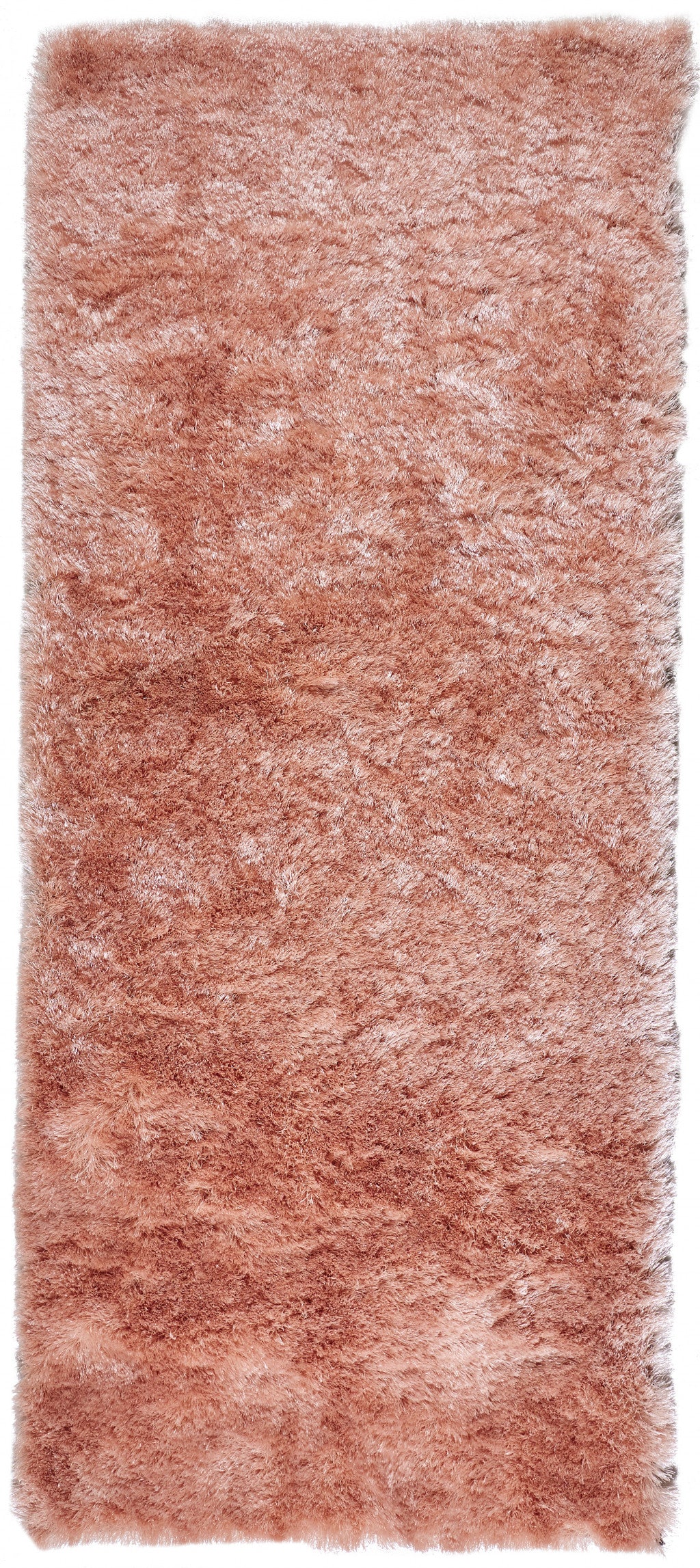 2' X 3' Black Shag Tufted Handmade Area Rug