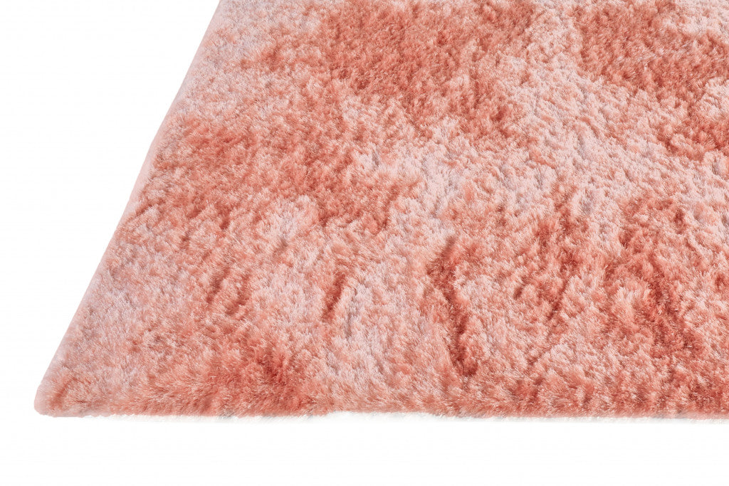 2' X 3' Black Shag Tufted Handmade Area Rug