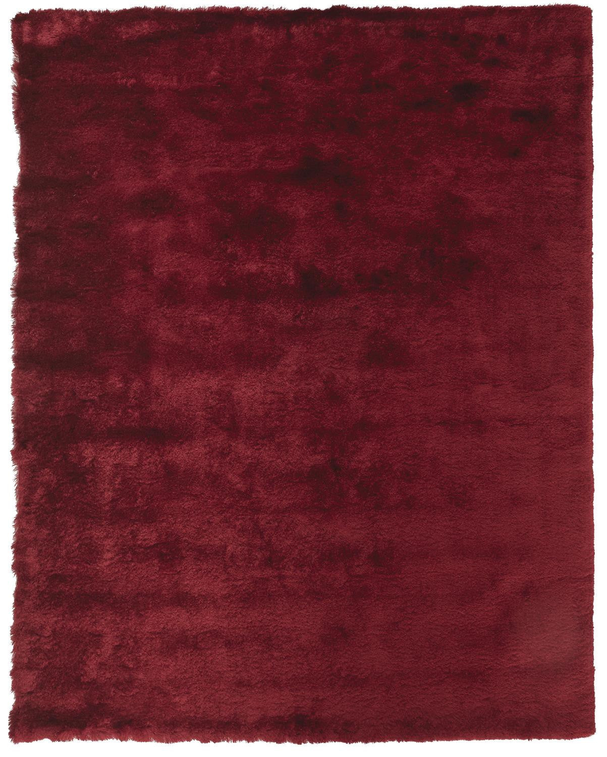 2' X 3' Black Shag Tufted Handmade Area Rug
