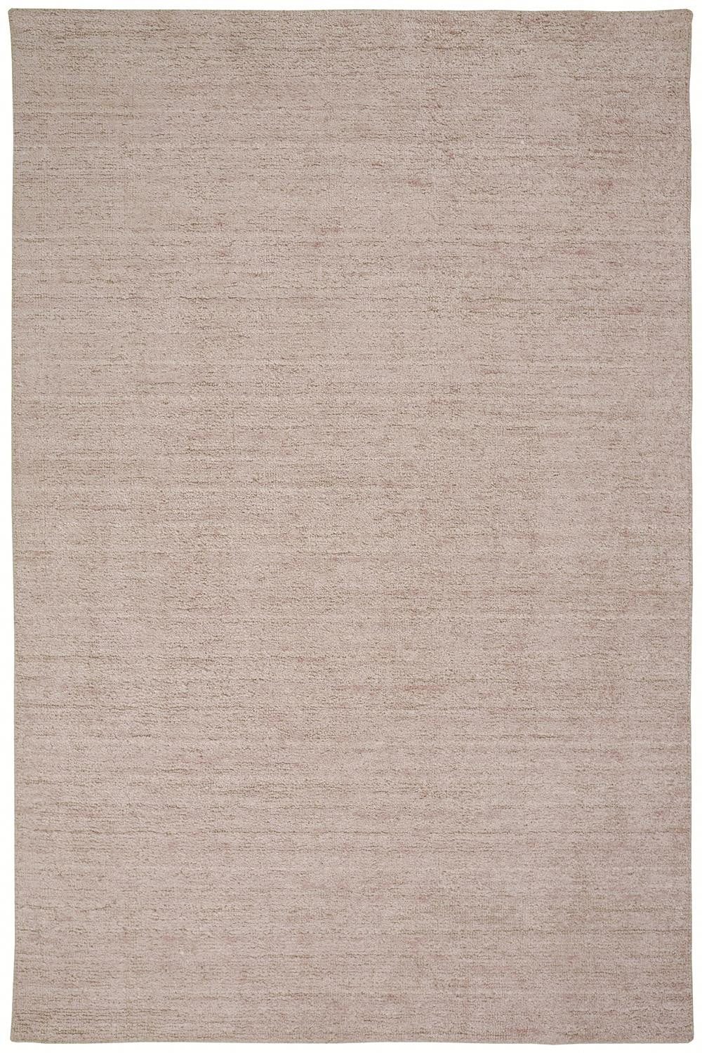 4' X 6' Pink And Ivory Hand Woven Area Rug
