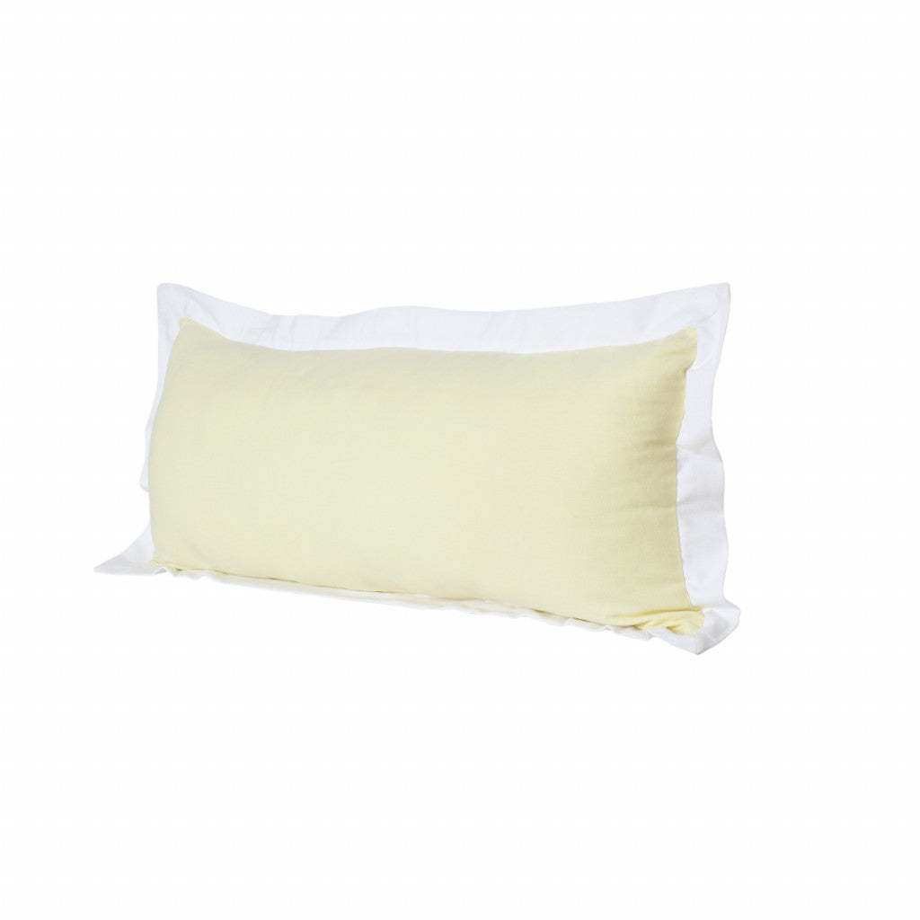 20" X 20" White And Black 100% Cotton Geometric Zippered Pillow