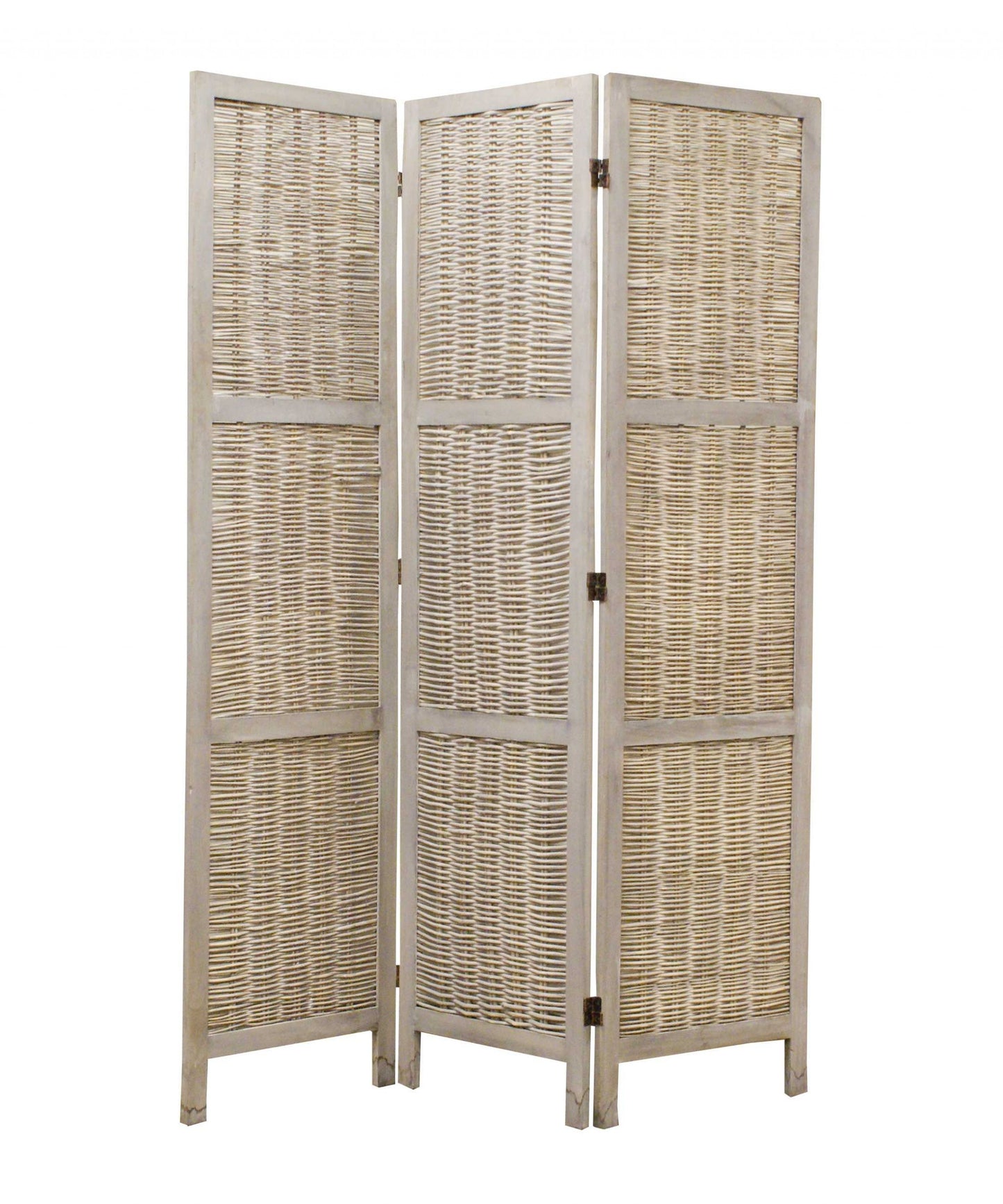 1 x 52 x 67 Beige Wood Screen