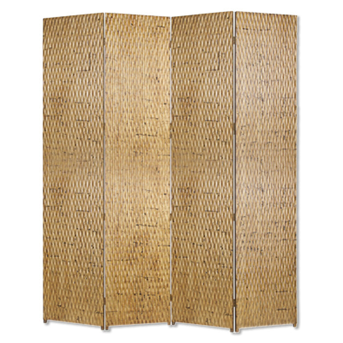 84" X 84" Silver Wood Screen