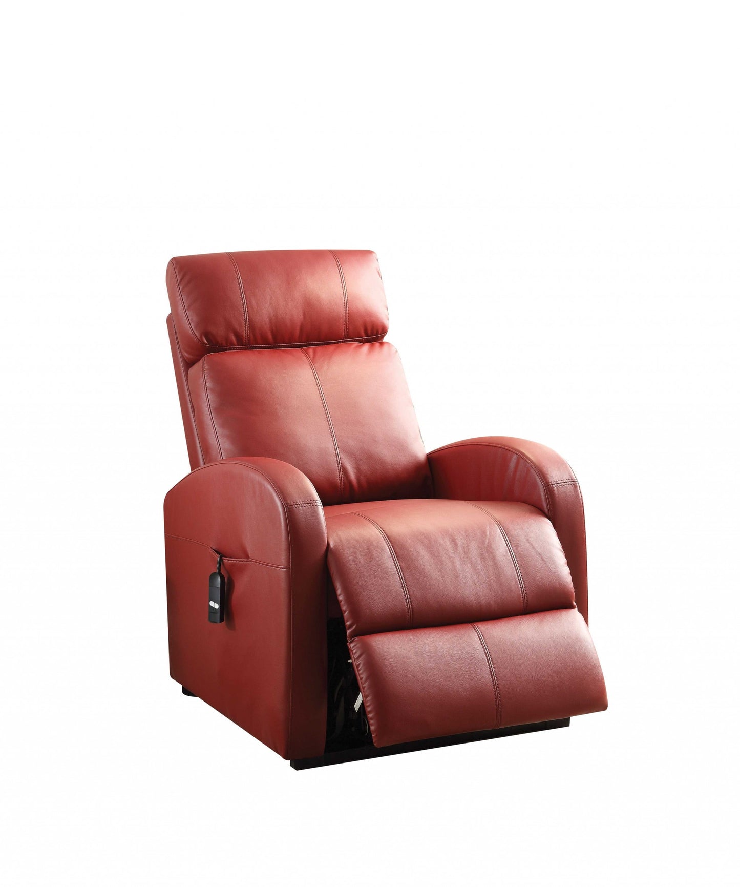 28" X 37" X 40" Dark Gray Pu Recliner With Power Lift