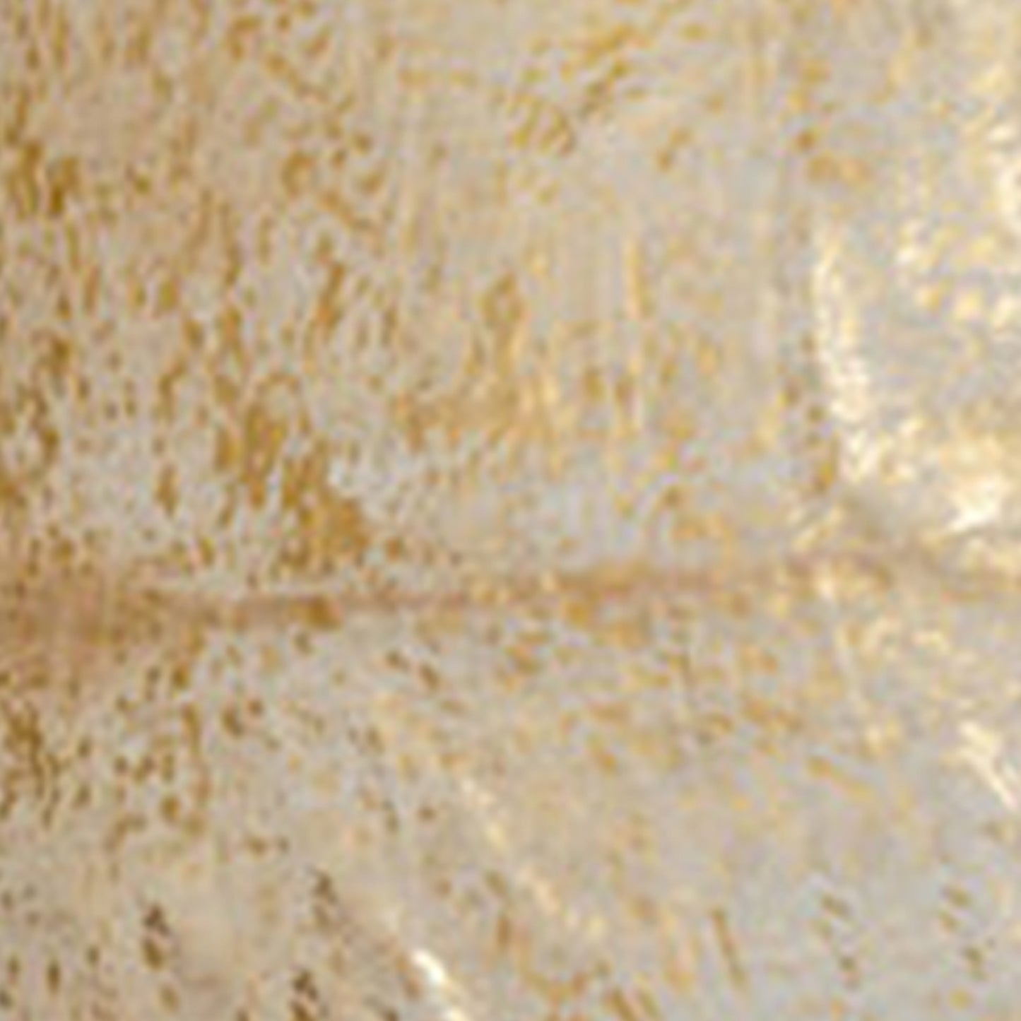 6' X 7' Natural And Gold Genuine Cowhide Area Rug