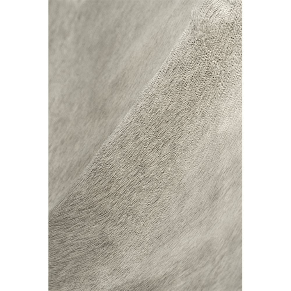 72" X 84" Natural And Light Gray Cowhide Area Rug
