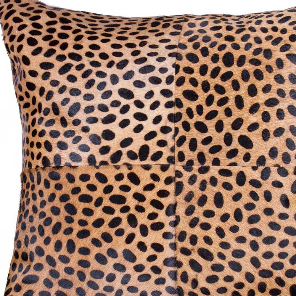 18" X 18" X 5" Cheetah Quattro Pillow