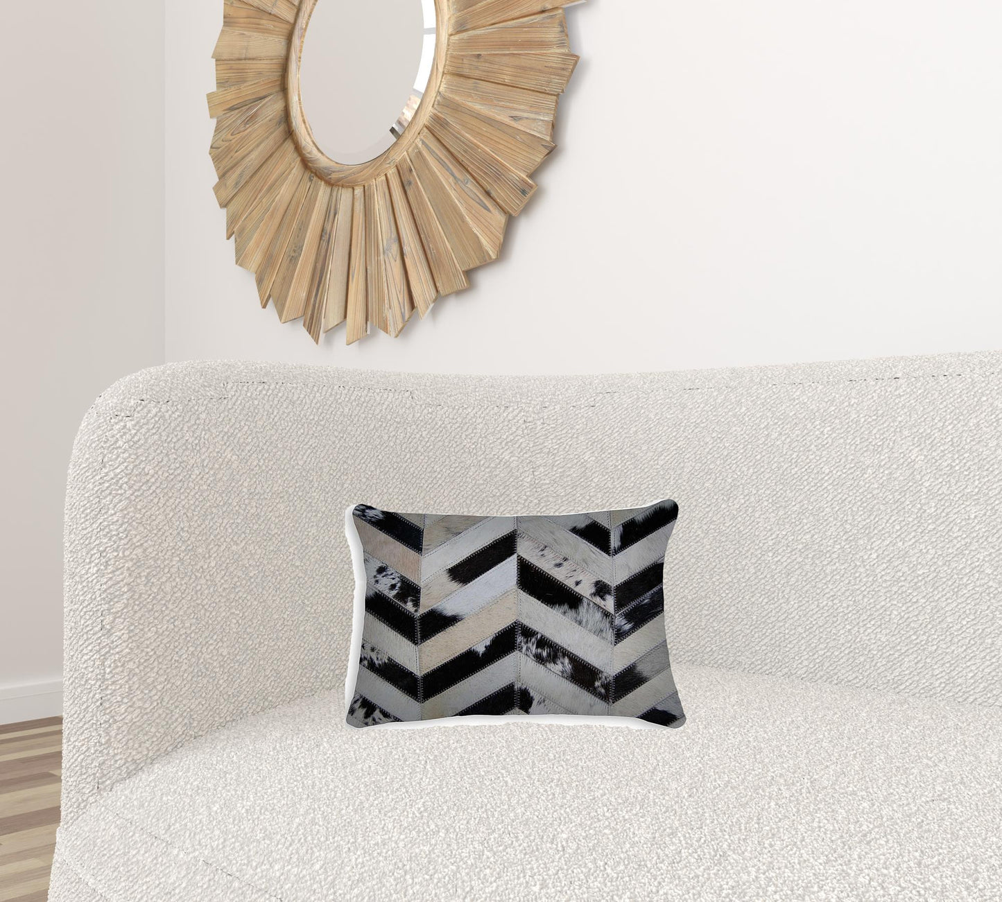 12" X 20" X 5" Tricolor Pillow