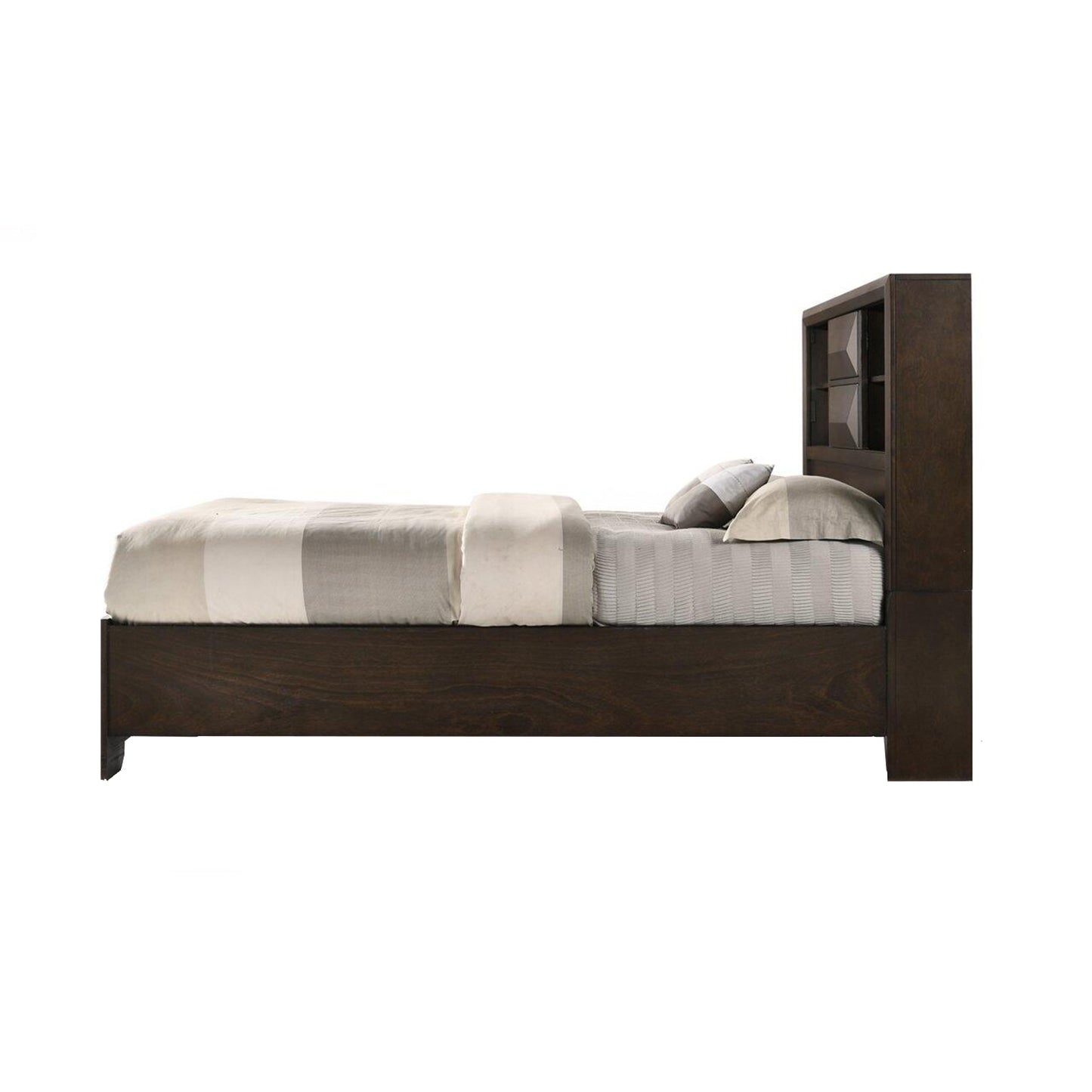 91" X 79" X 53" Espresso Eastern King Storage Bed