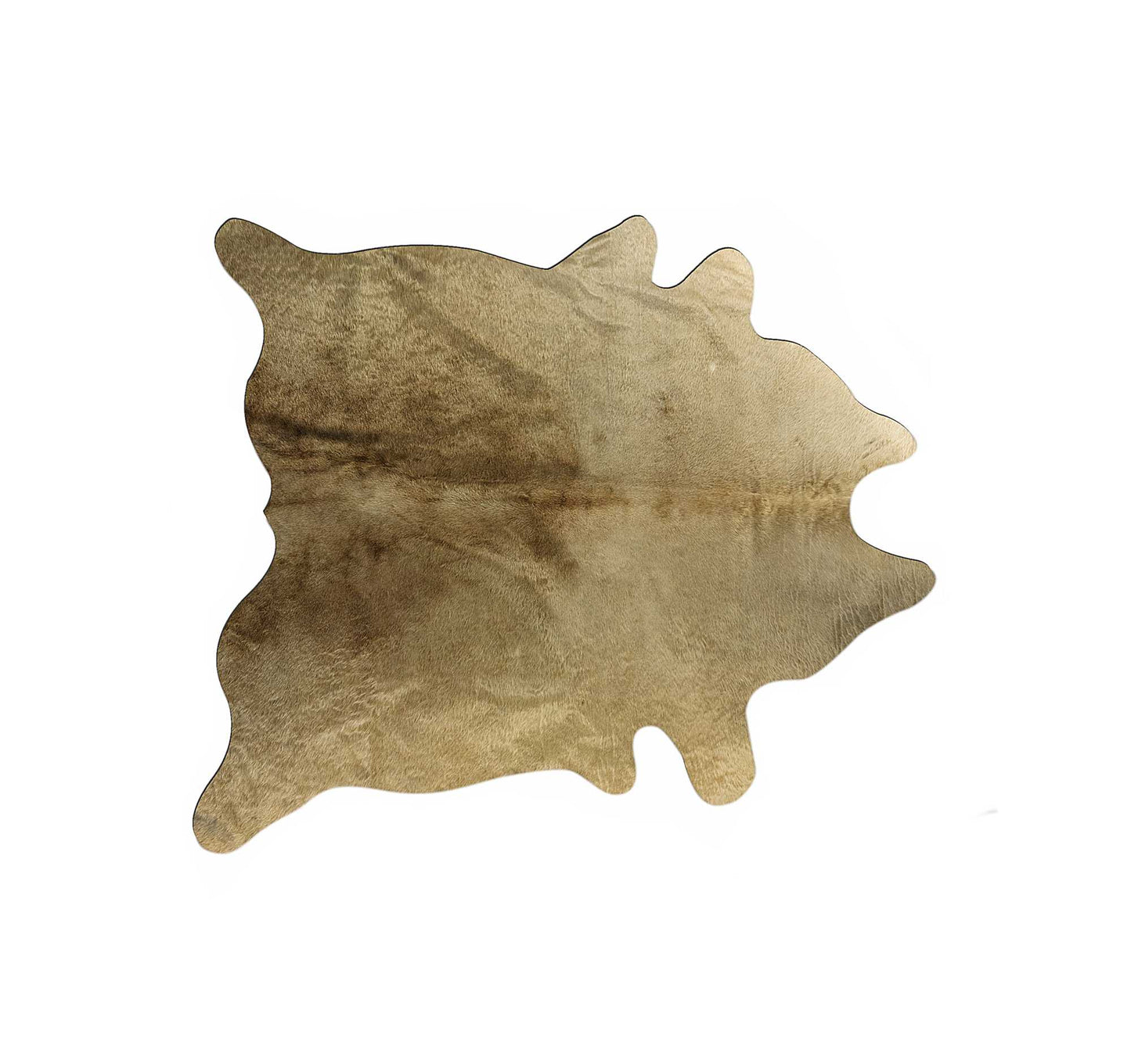 72" X 84" Brown Cowhide Rug
