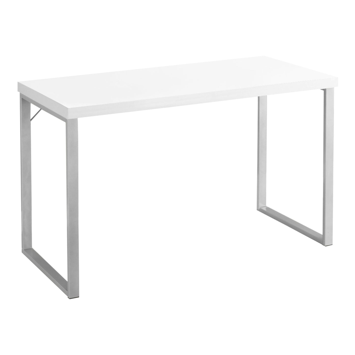 24" Dark Brown Rectangular Computer Desk