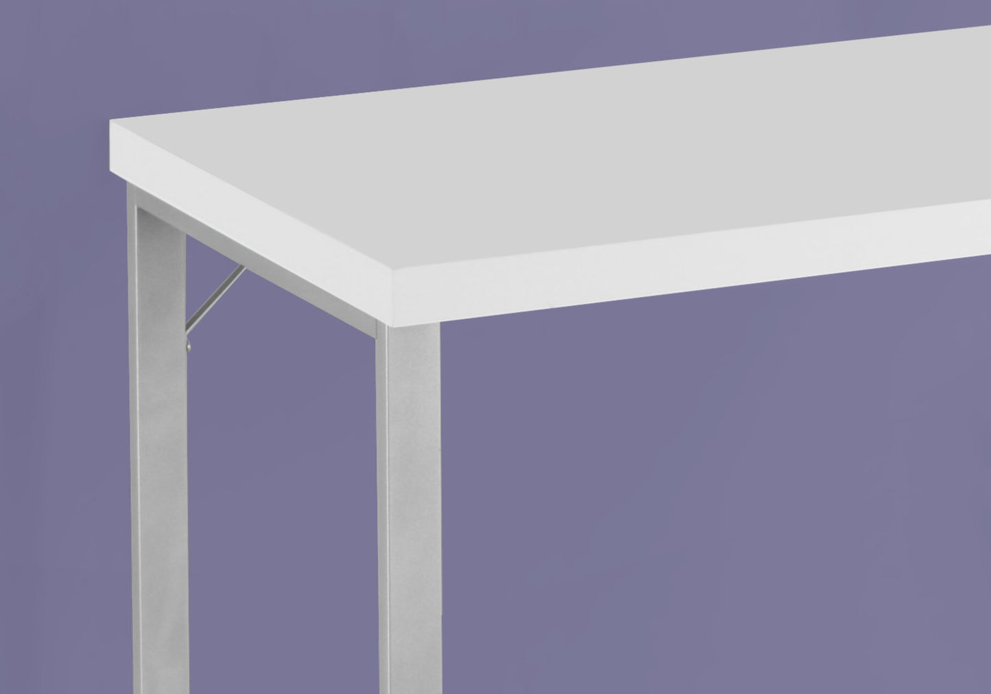 24" Dark Brown Rectangular Computer Desk