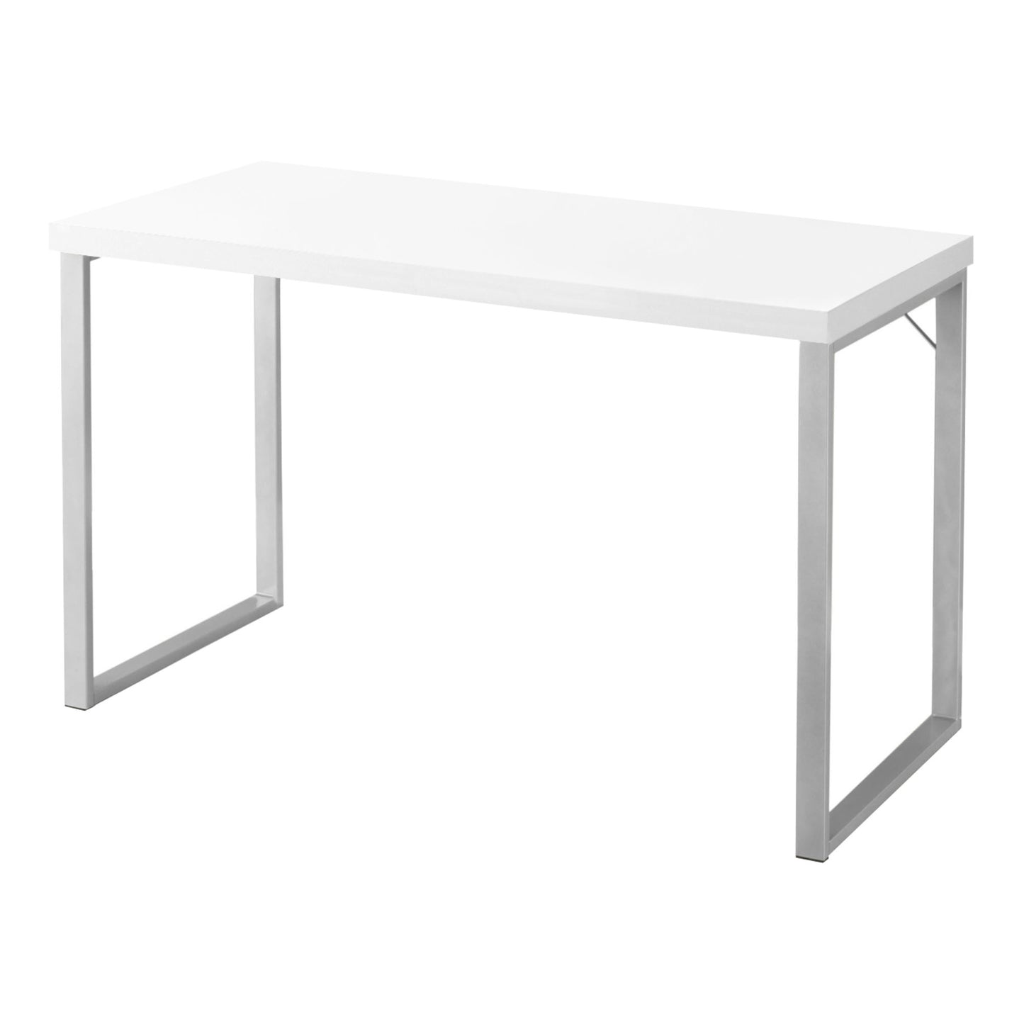 24" Dark Brown Rectangular Computer Desk