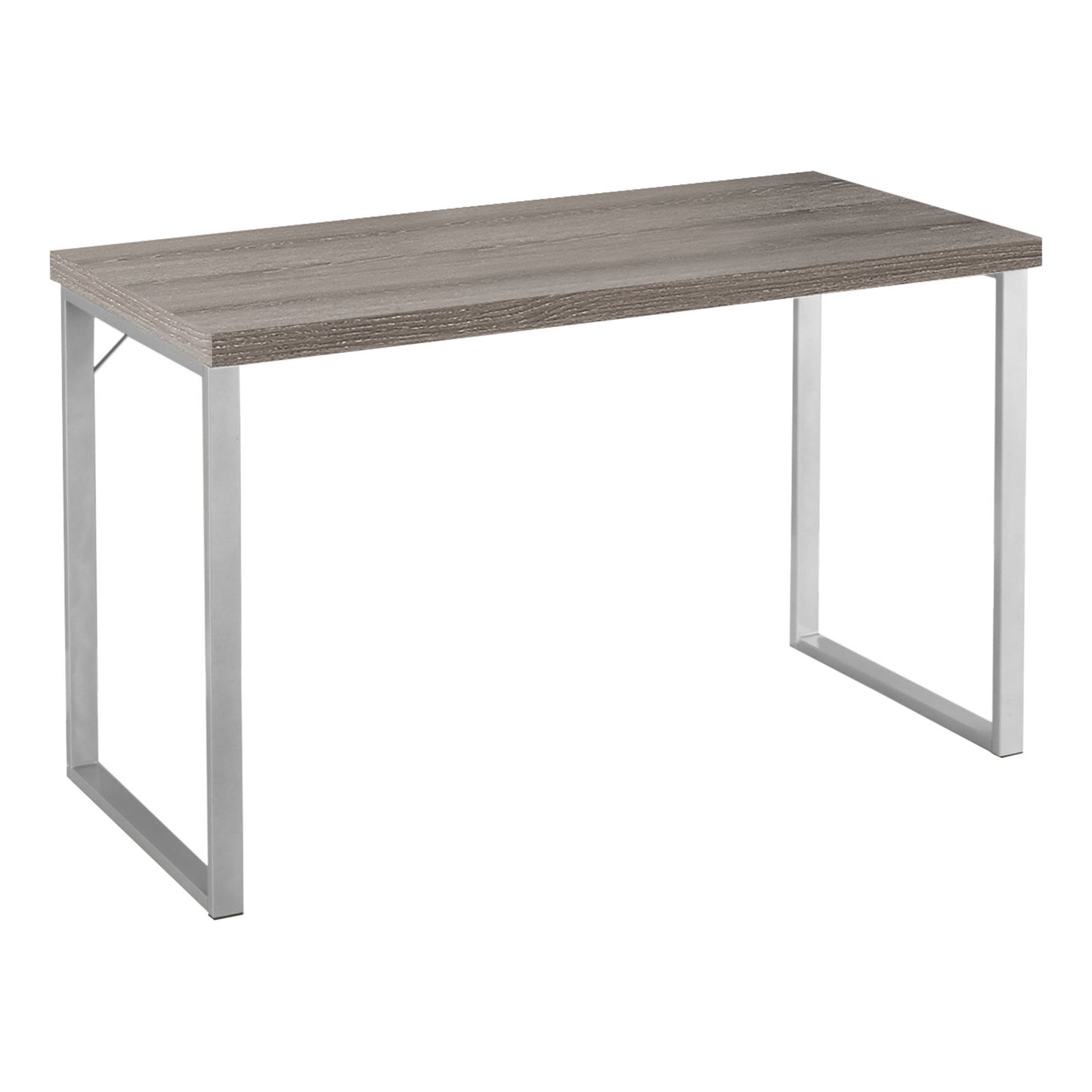 24" Dark Brown Rectangular Computer Desk