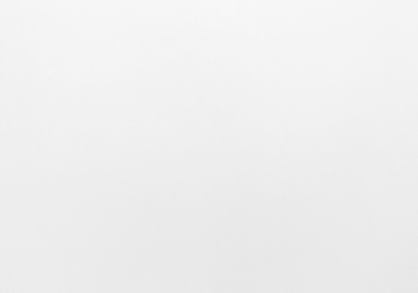 24" White Rectangular Computer Desk