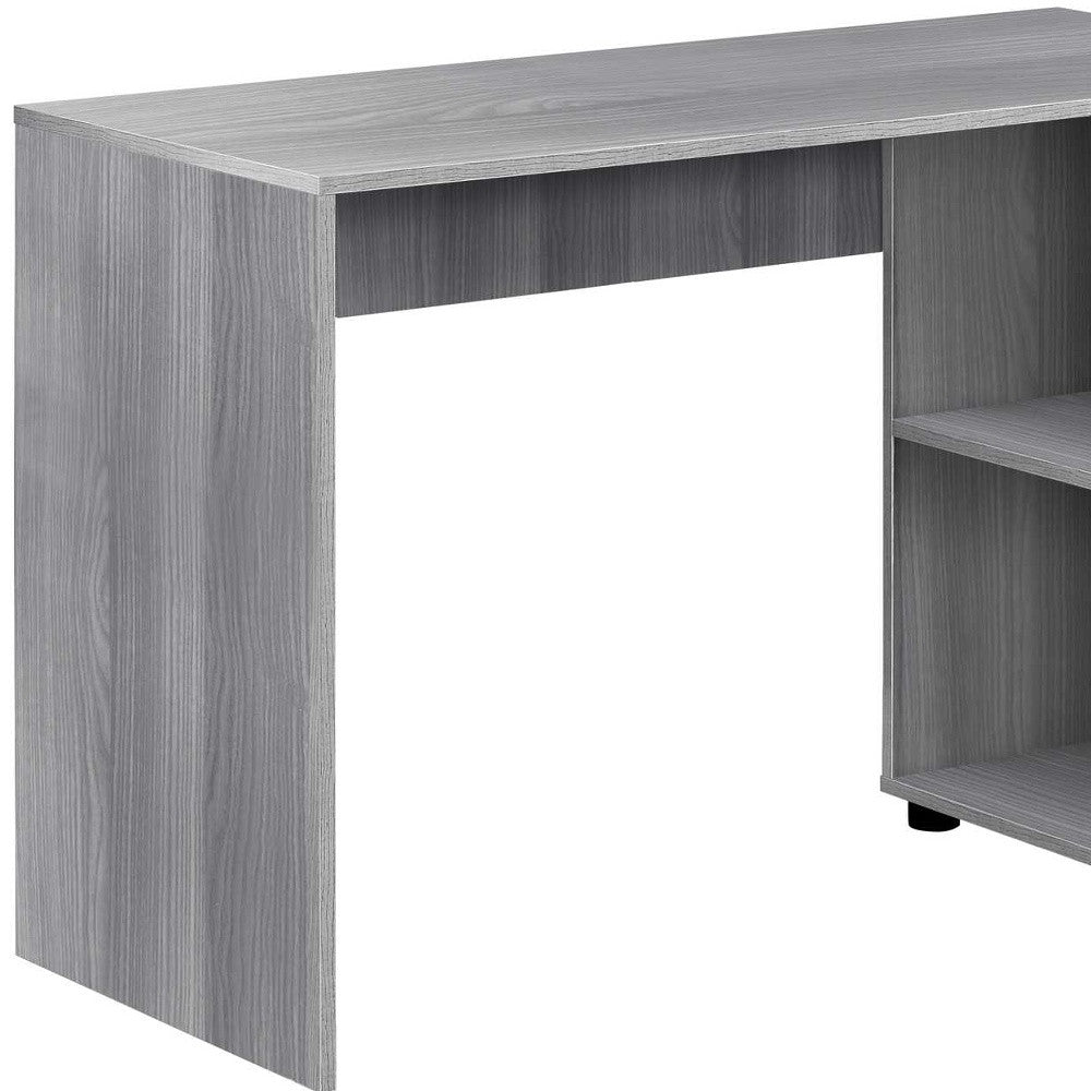 29.5" Particle Board And Laminate Computer Desk With A Storage Cabinet
