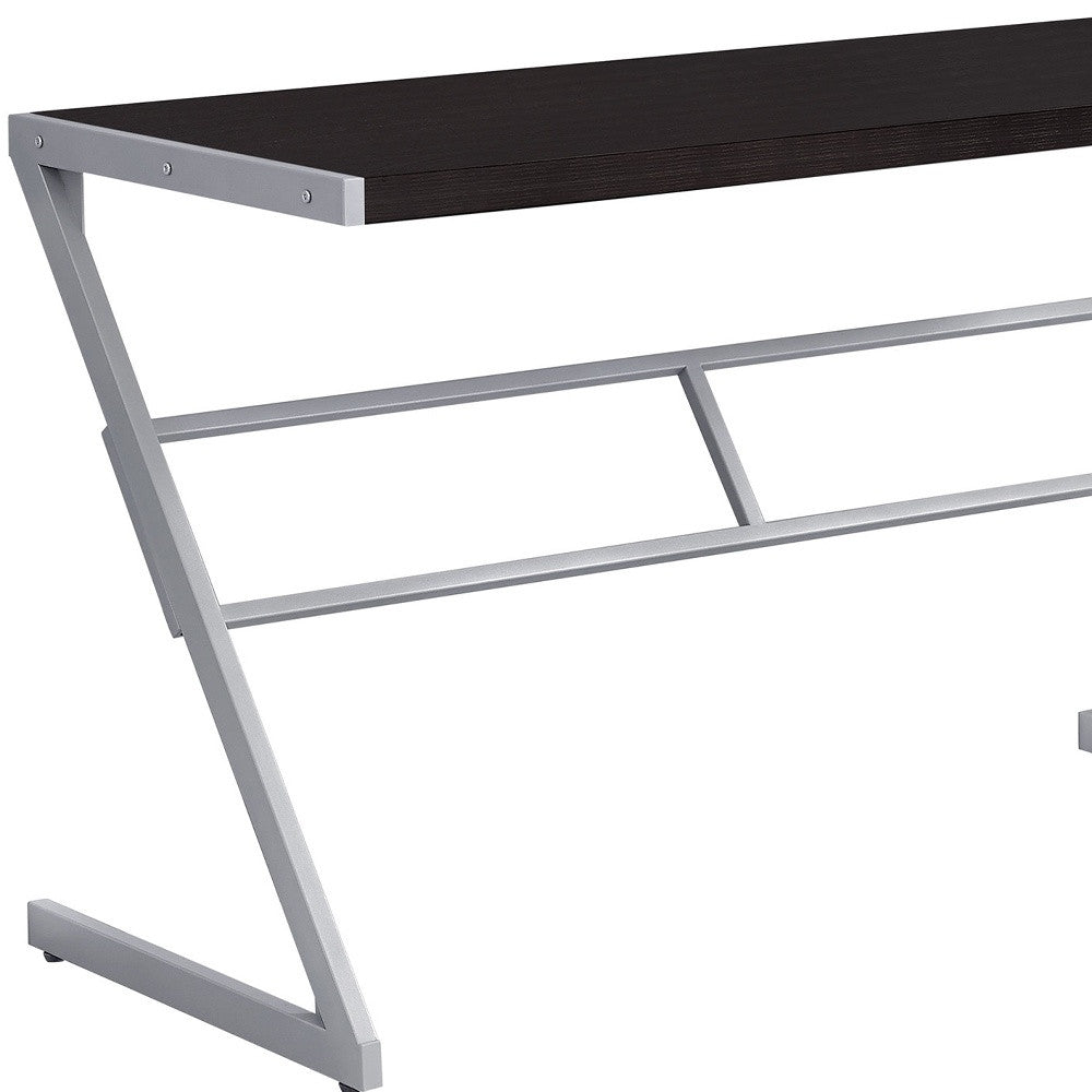 22" White Rectangular Computer Desk