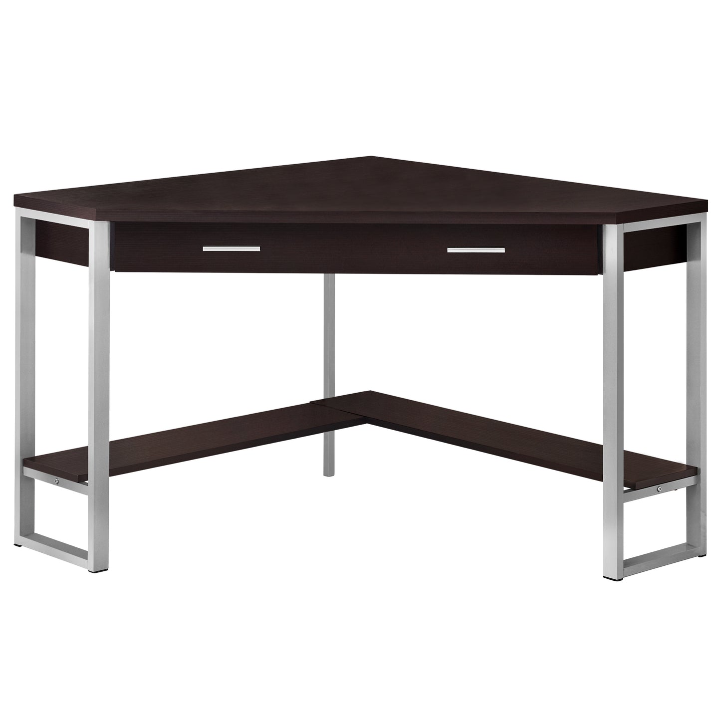 42" Taupe Corner Computer Desk