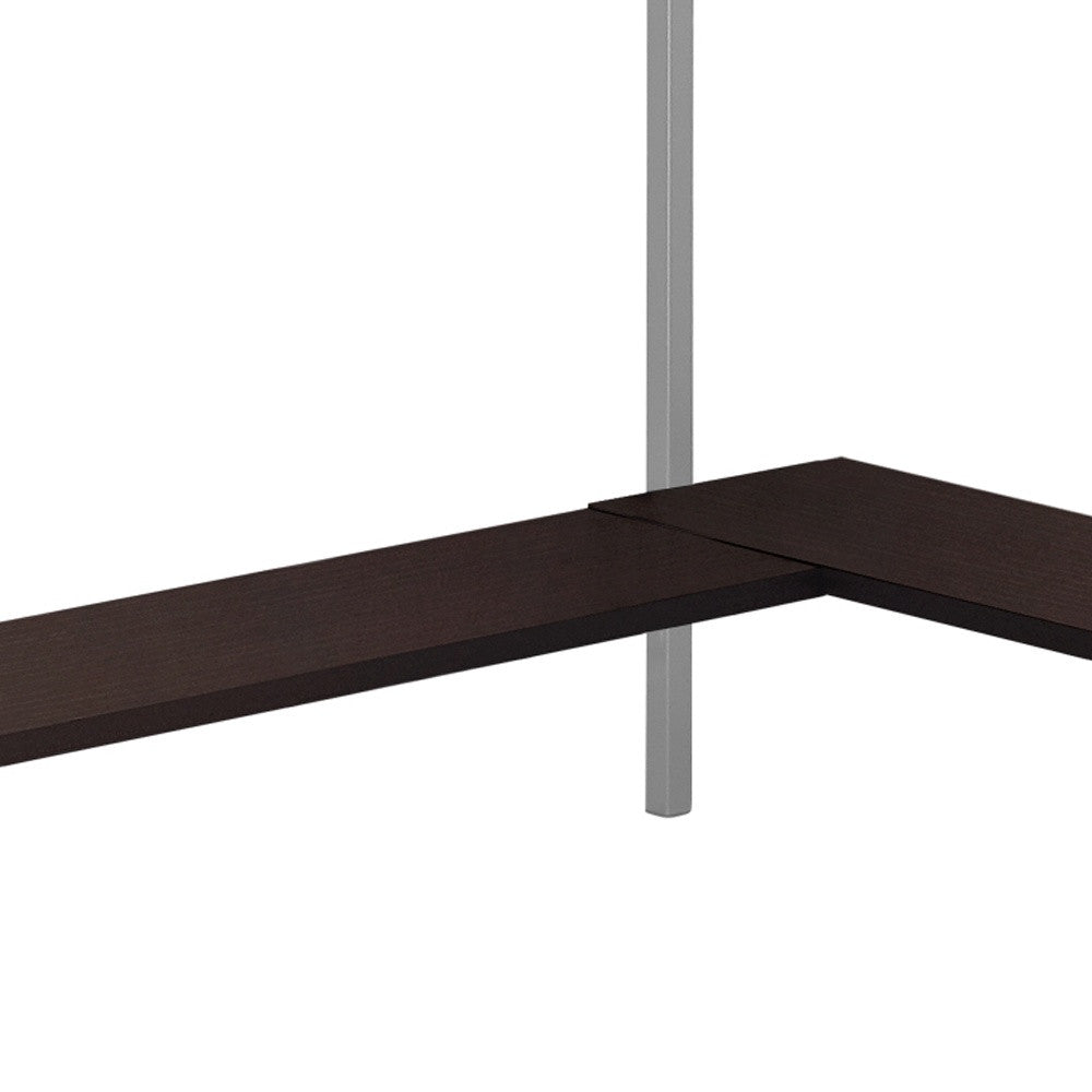 42" Taupe Corner Computer Desk