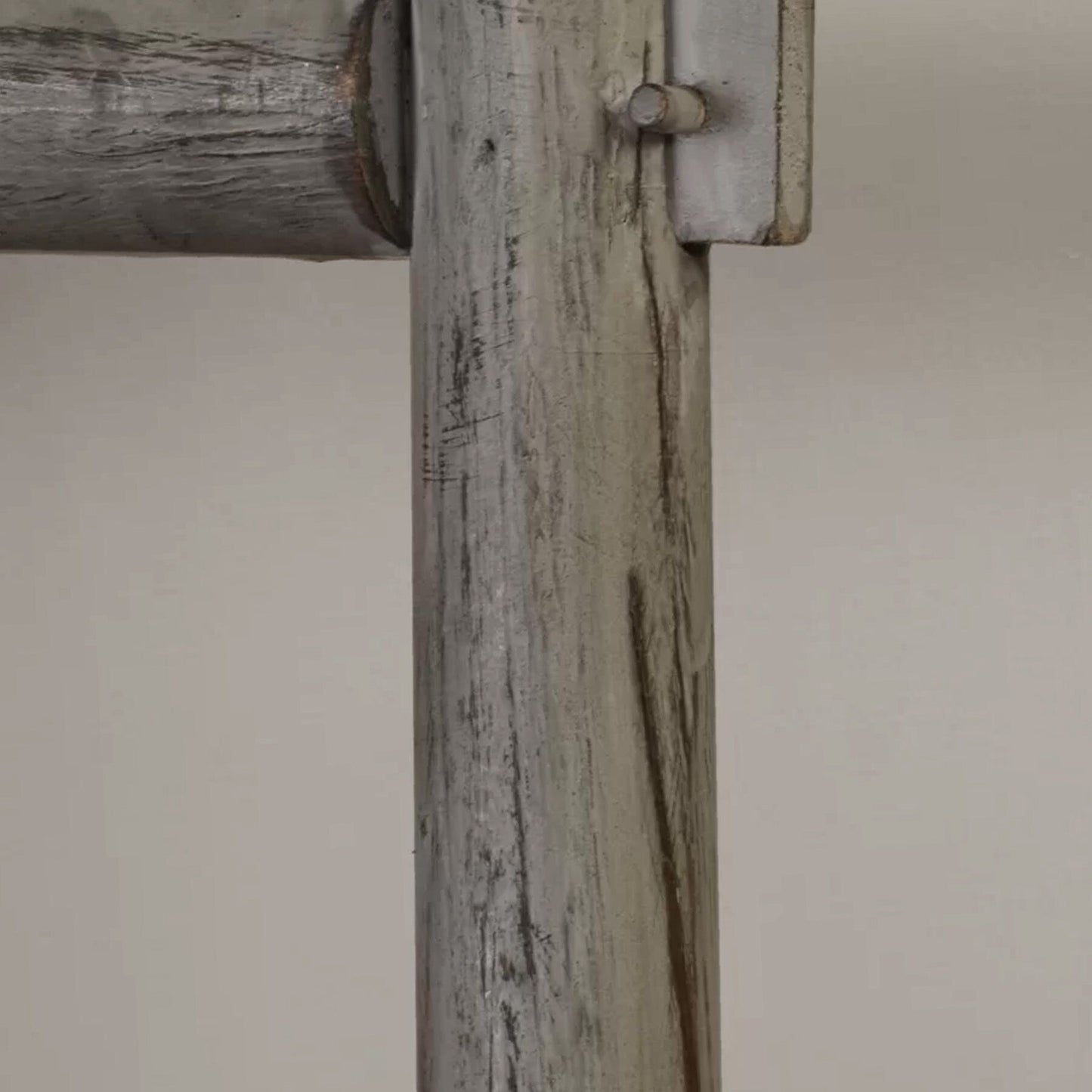 54 X 1.5 X 59 Gray Wood Blanket Rack Screen