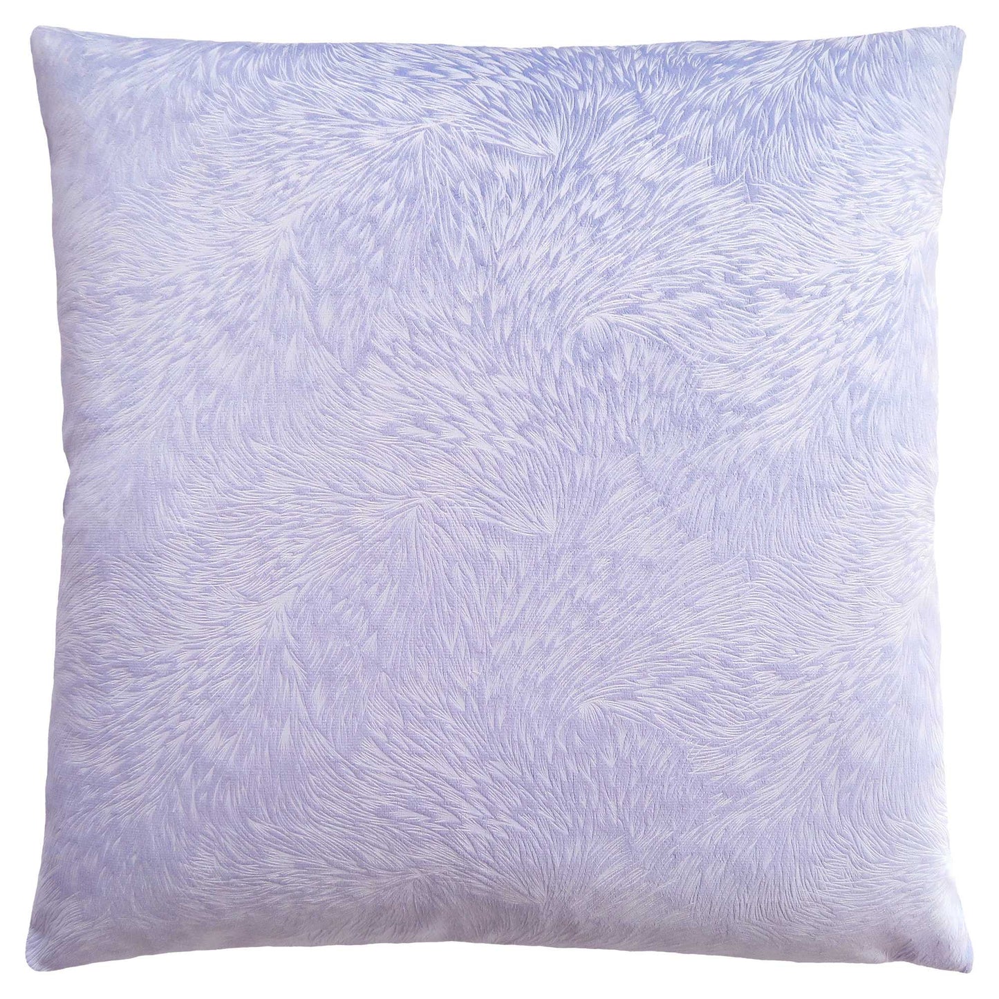 18" X 18" Red Velvet Polyester Feather Zippered Pillow
