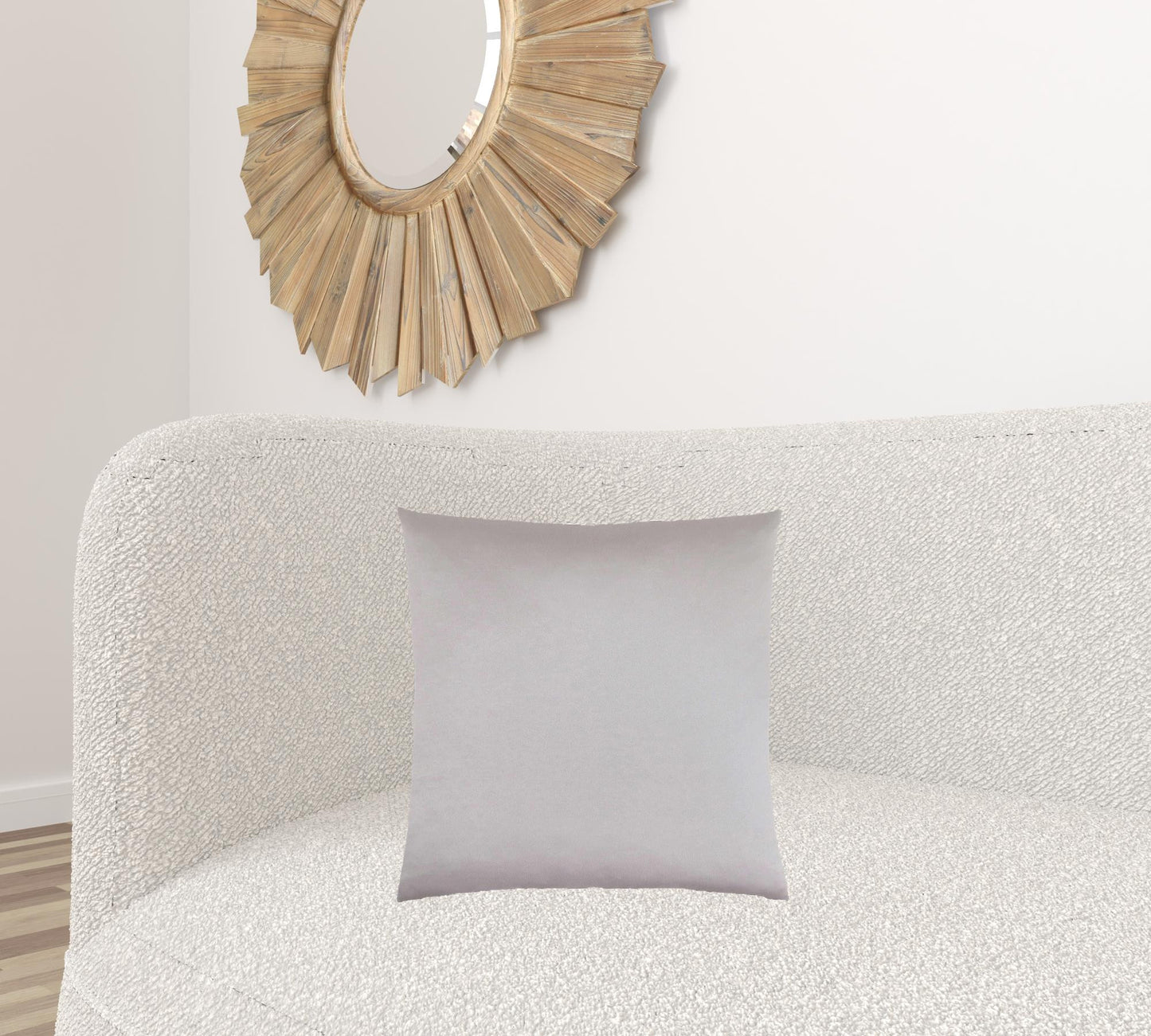 18" X 18" Gold Polyester Zippered Pillow