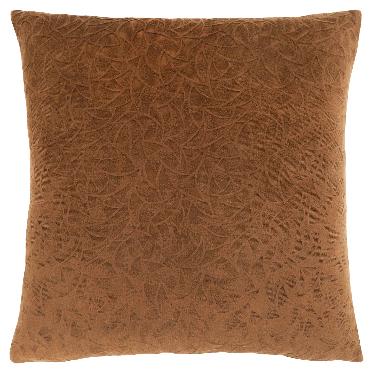 Set Of Two 18" X 18" Light Gray Velvet Polyester Floral Zippered Pillow