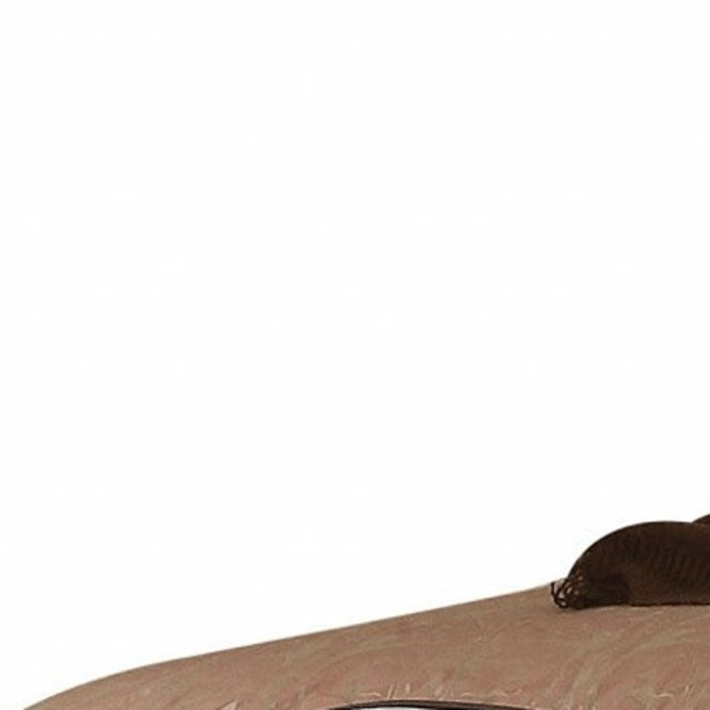 King Brown Bed