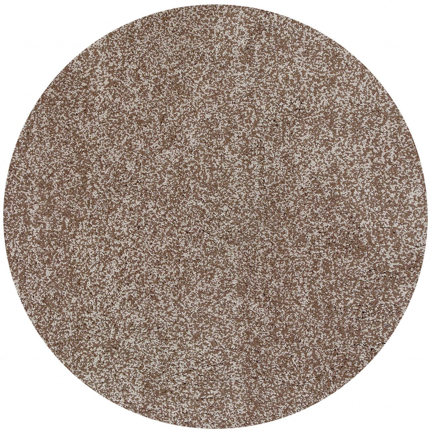 5'X7' Beige Heather Indoor Shag Rug
