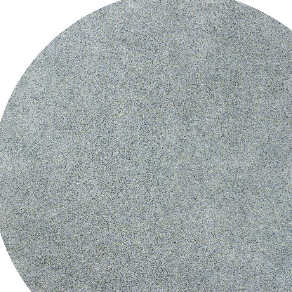 8'X10' Blue Heather Indoor Shag Rug