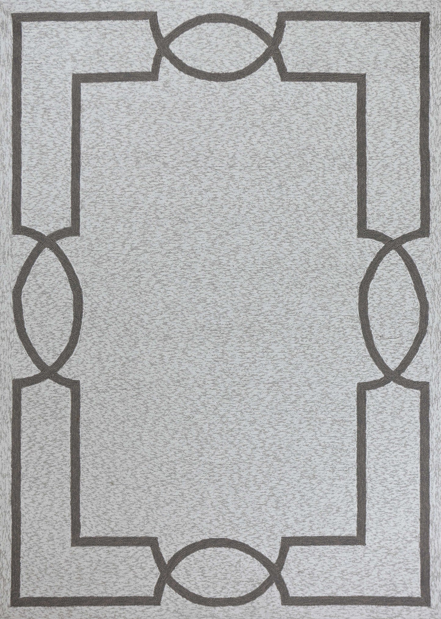 6' X 9' Uv Treated Polypropylene Oatmeal Area Rug
