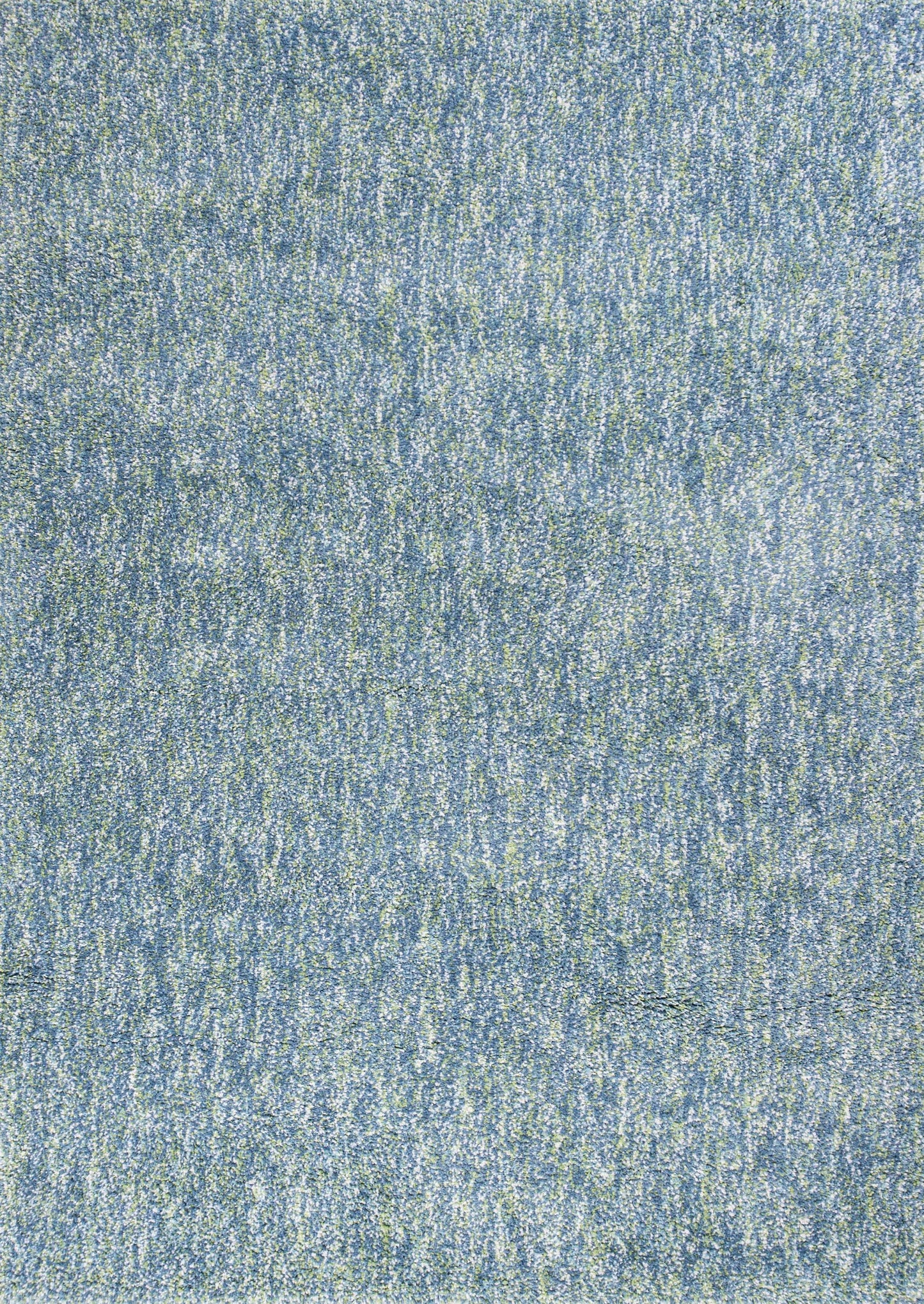 8' Round Polyester Seafoam Heather Area Rug