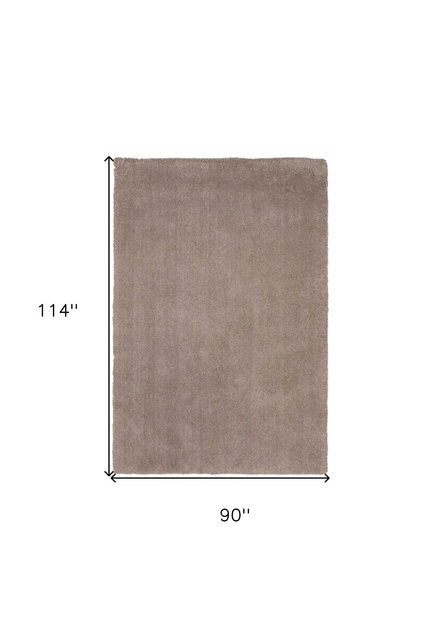 9' X 13' Polyester Beige Area Rug