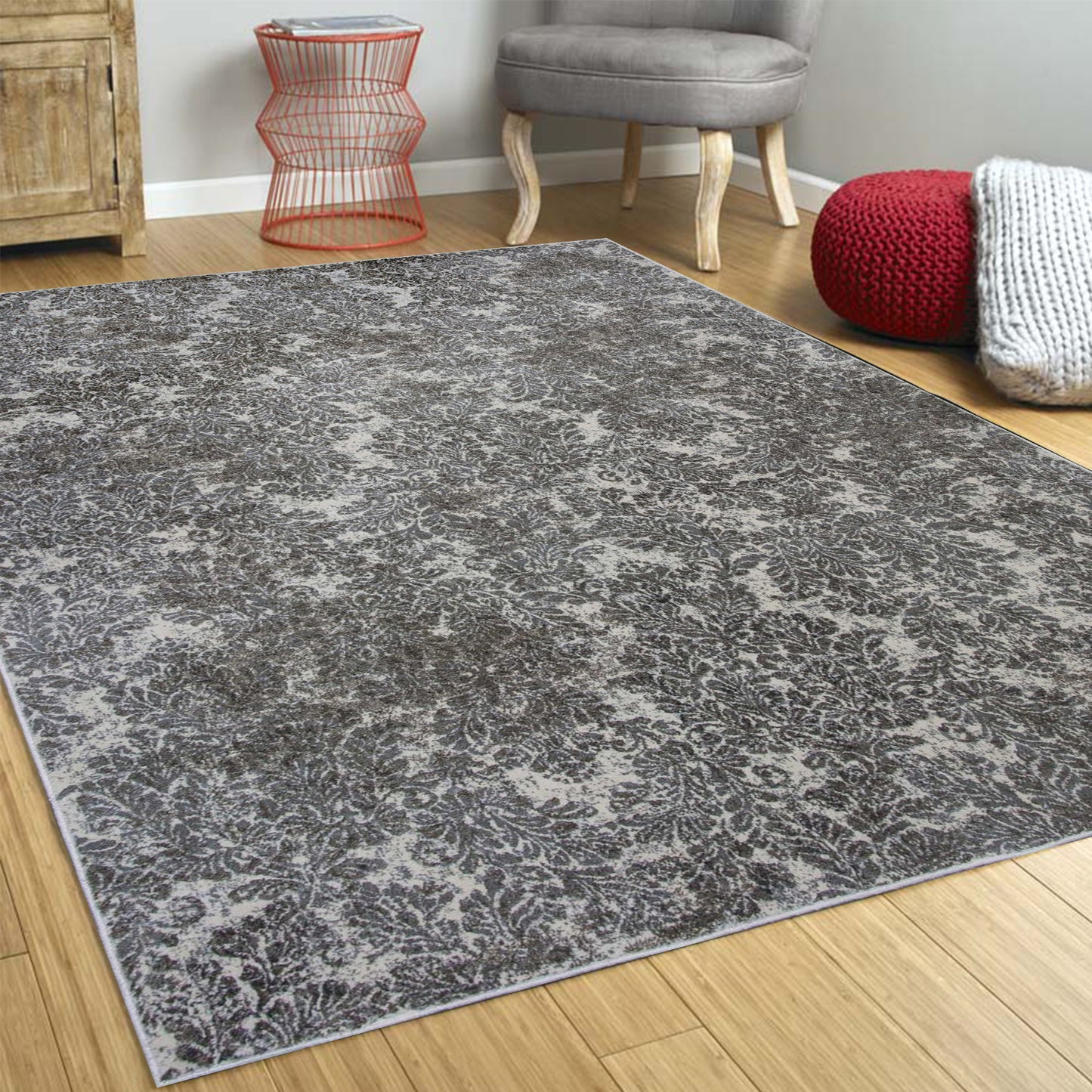 7' X 11' Viscose Ivory Or Sand Area Rug