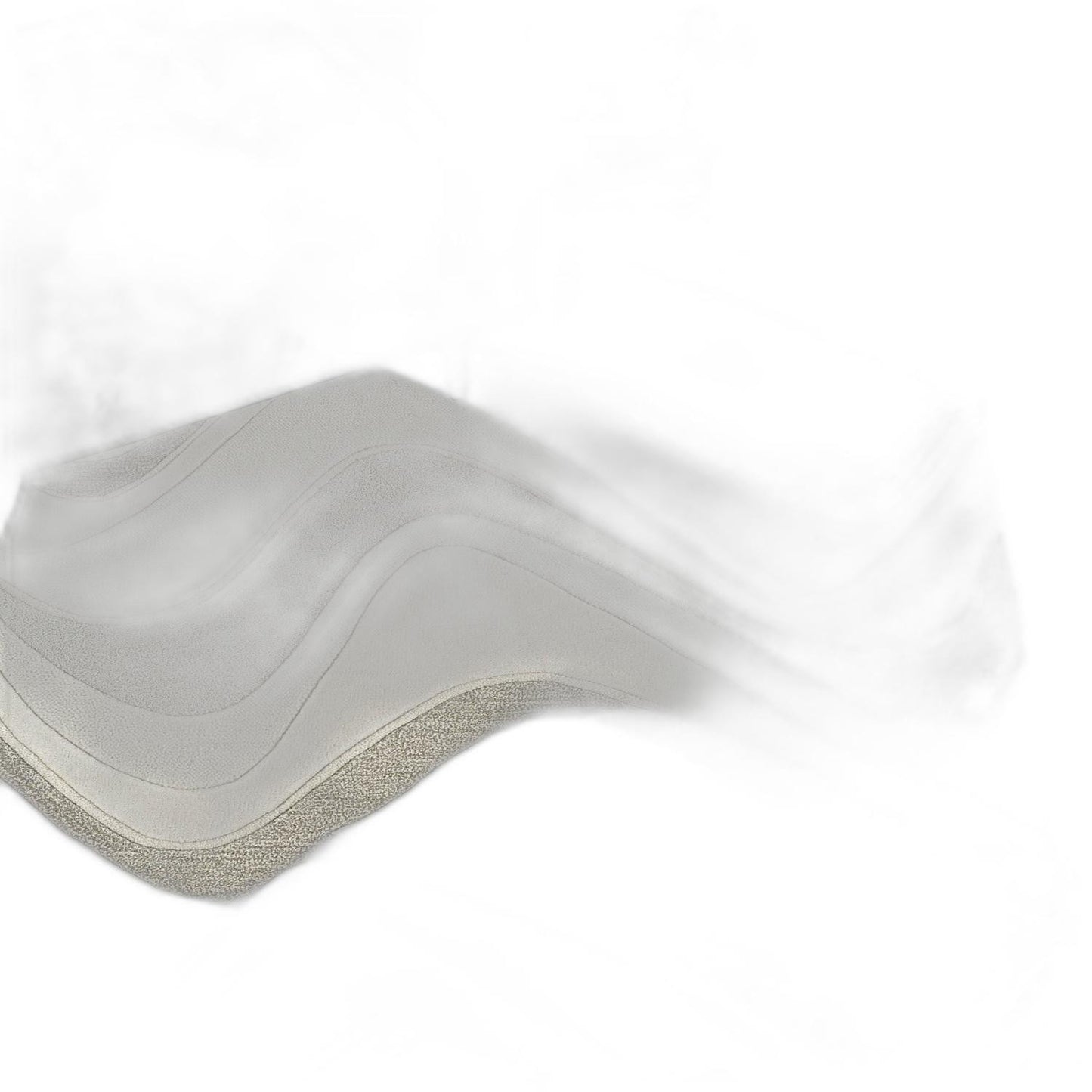 8' X 10' 6 Wool Ivory Area Rug