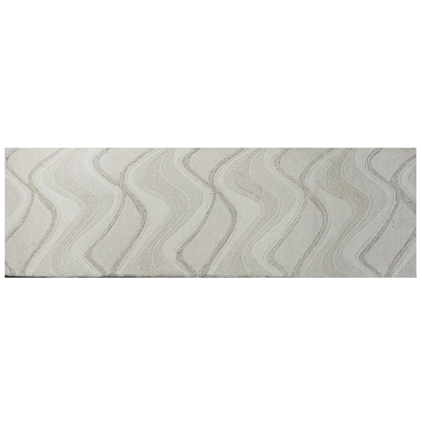 8' X 10' 6 Wool Ivory Area Rug