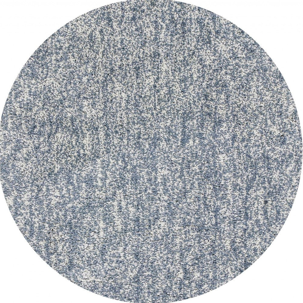 3'X5' Slate Heather Indoor Shag Rug