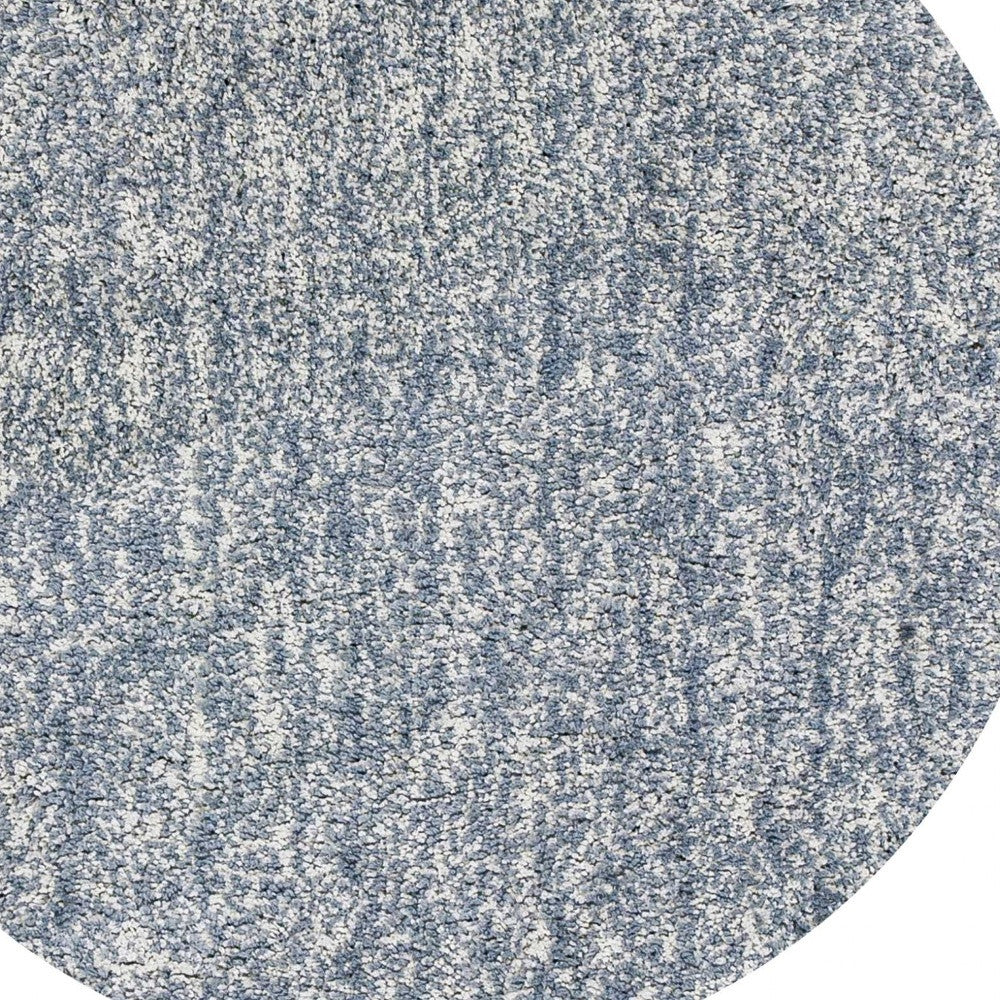 3'X5' Slate Heather Indoor Shag Rug