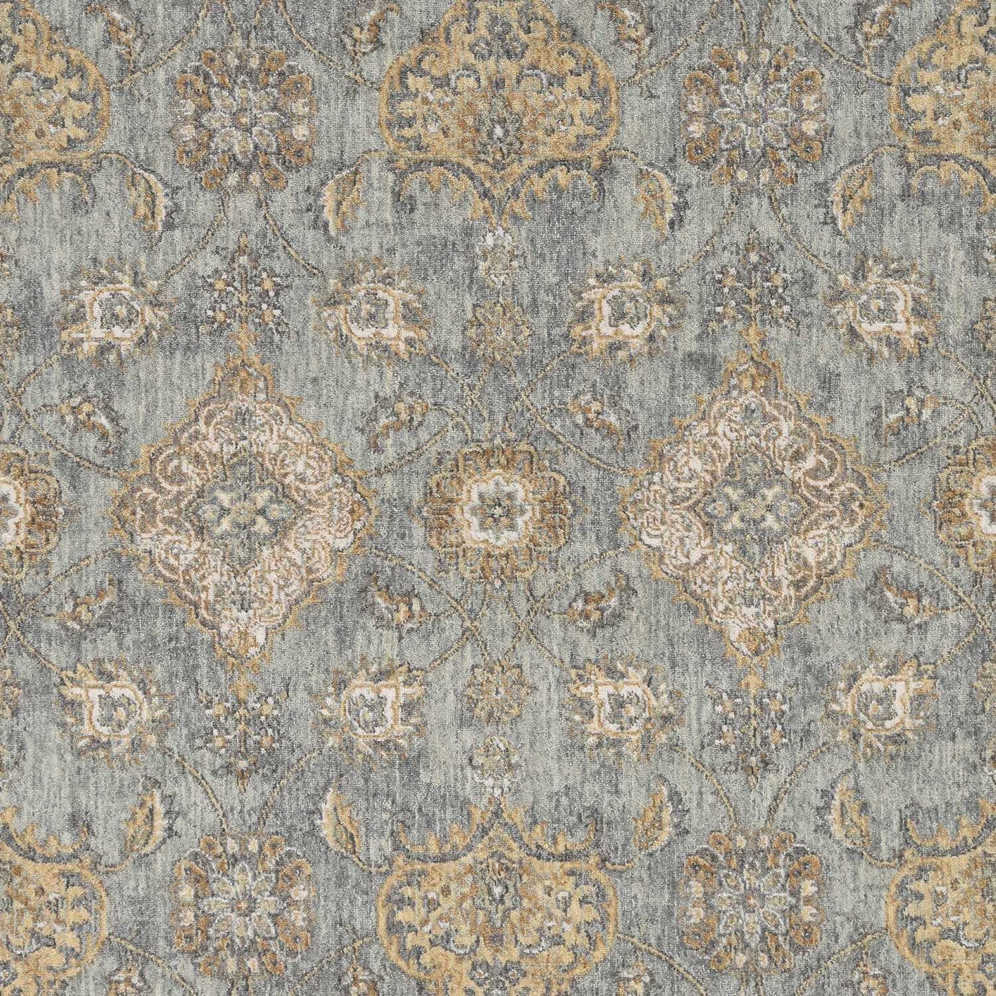 8'X11' Slate Blue Indoor Shag Rug