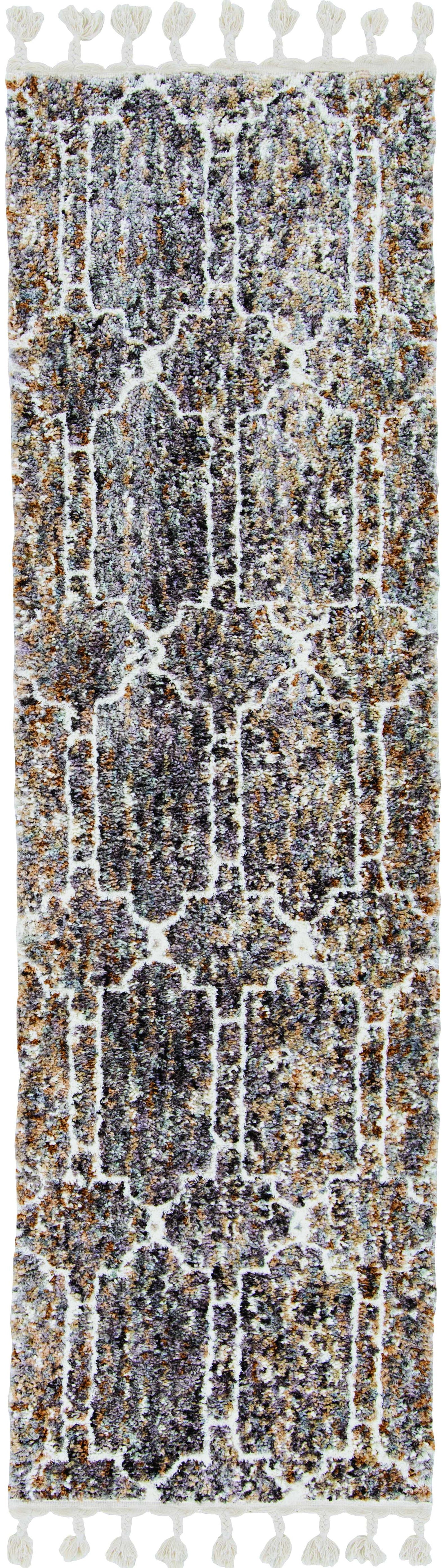 10'X13' Plum Machine Woven Floral Traditional Indoor Area Rug