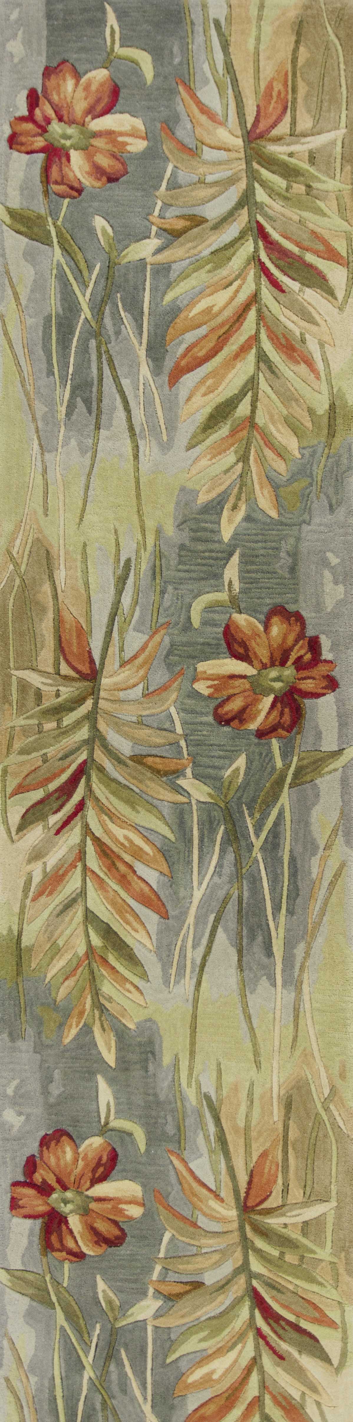 5' X 8' Wool Multicol Or Area Rug