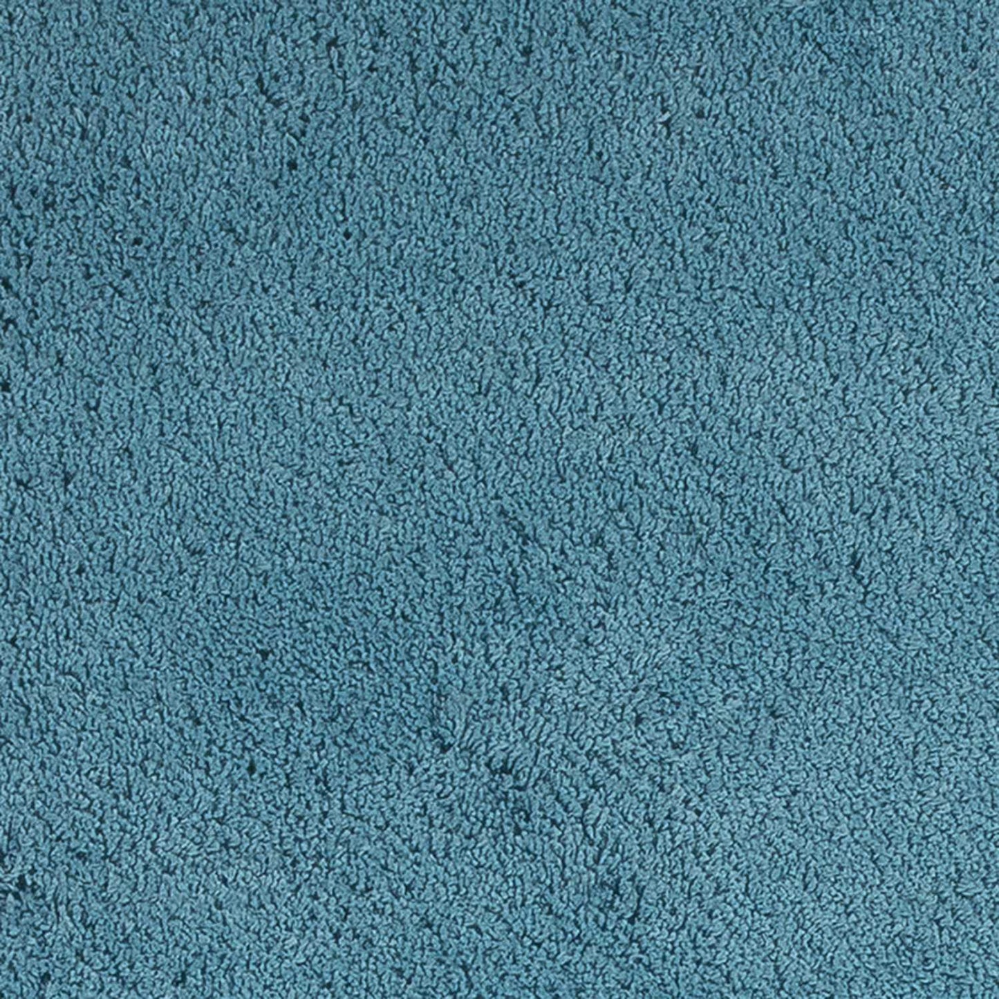 8' Round Polyester Highlighter Blue Area Rug