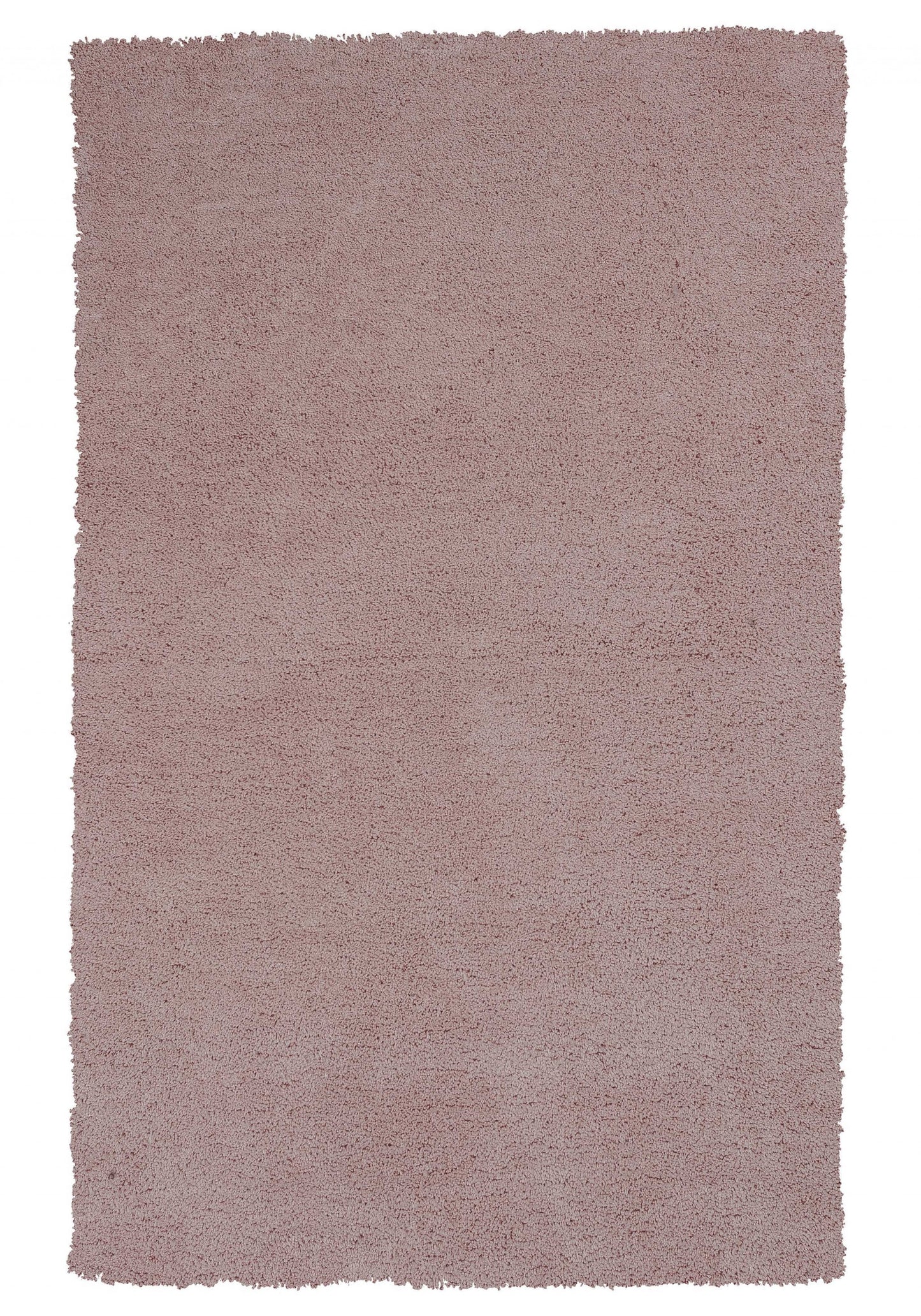 6' Rose Pink Round Indoor Shag Rug