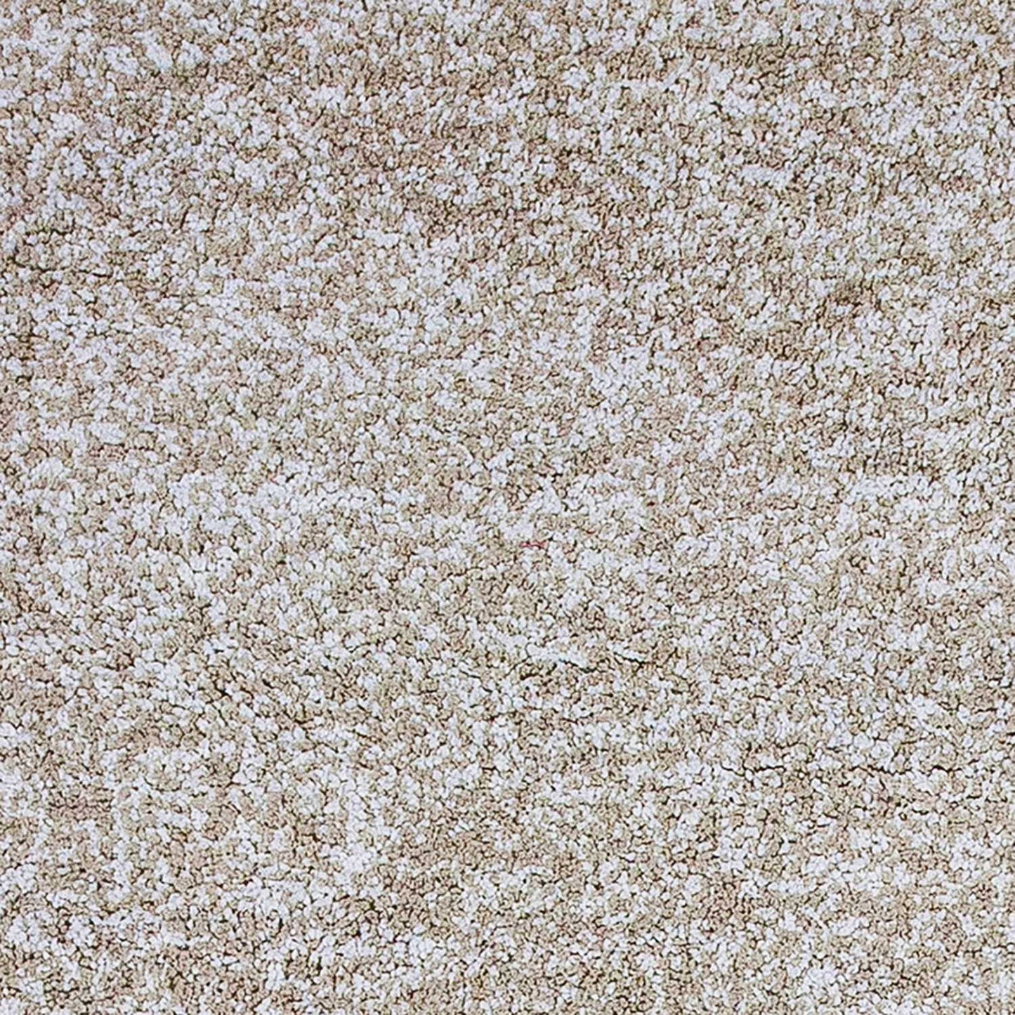 3' X 5' Ivory Heather Plain Area Rug