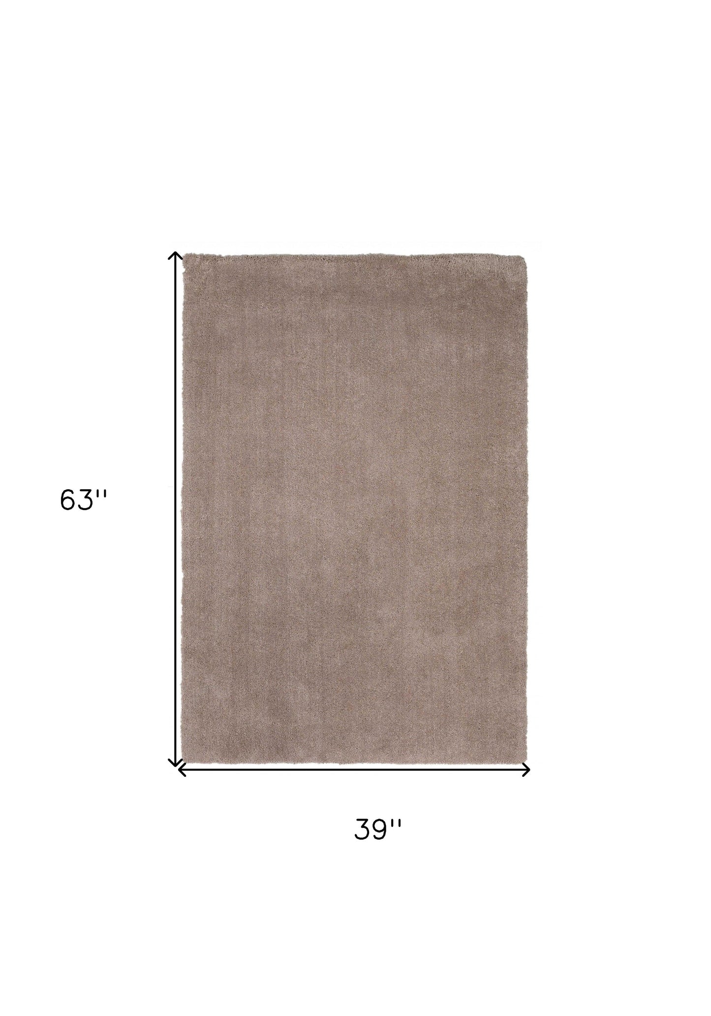 9' X 13' Polyester Beige Area Rug