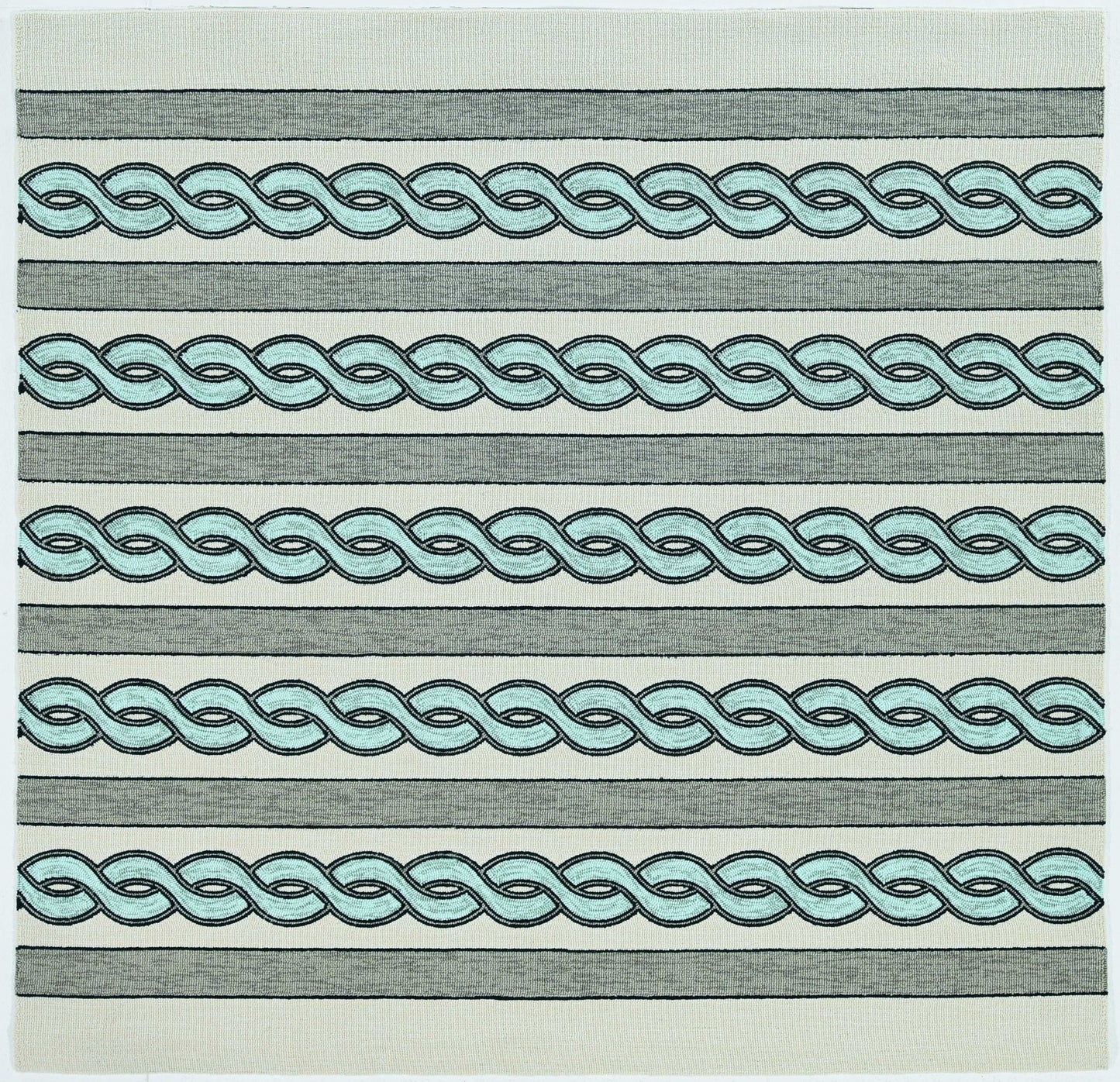 6' X 9' Uv Treated Polypropylene Ivory Or Spa Area Rug