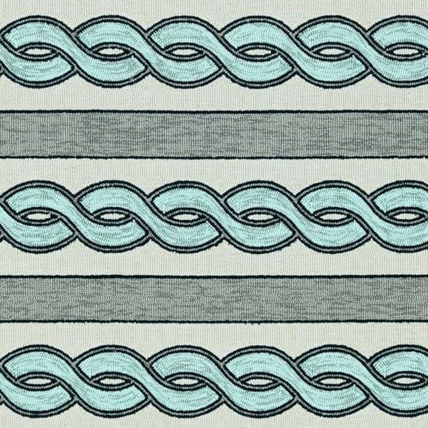 6' X 9' Uv Treated Polypropylene Ivory Or Spa Area Rug