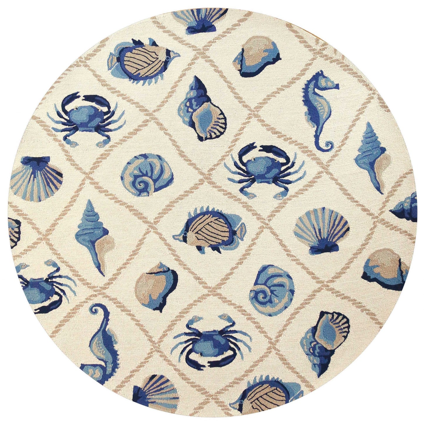 2' X 3' Uv Treated Polypropylene Sand Accent Rug