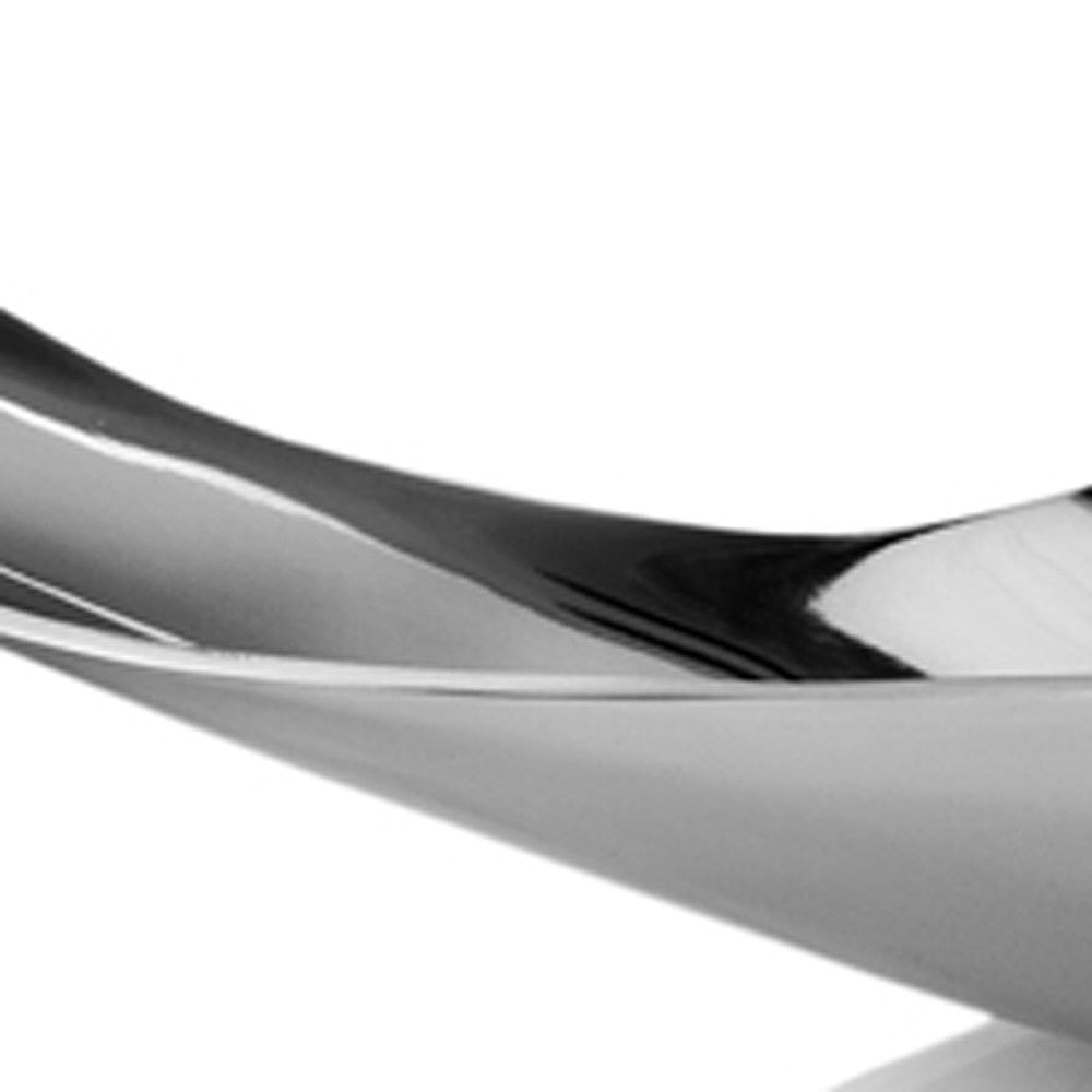 10" X 20" X 3" Buffed Talla Cut Edge Oval Tray